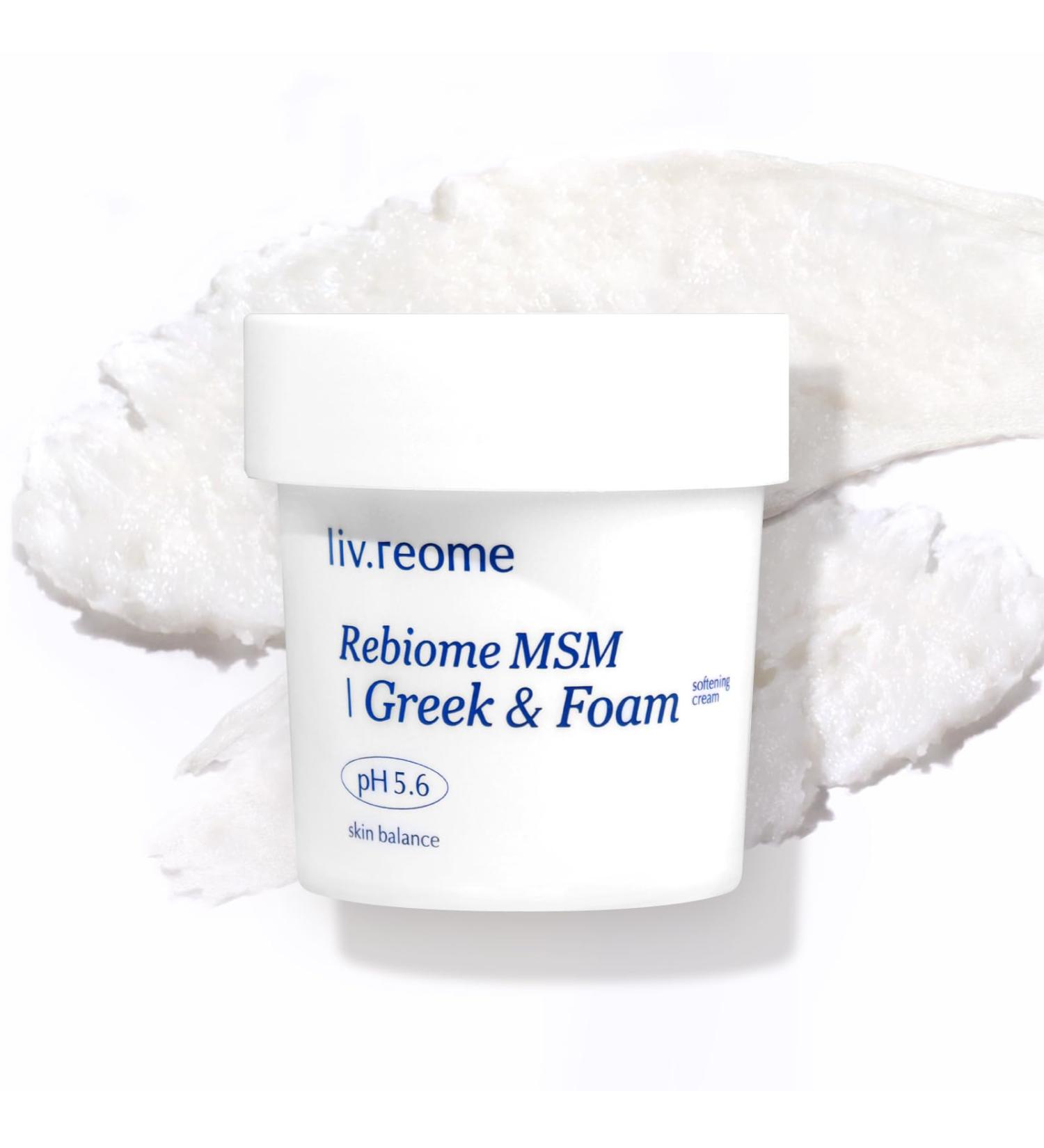 liv.reome MSM Sulfur-Derived & Probiotic Exosome Cleanser Deep Pore Detox Blackhead & Oil Control Hydrating Finish - Buy Online on GoSupps.com