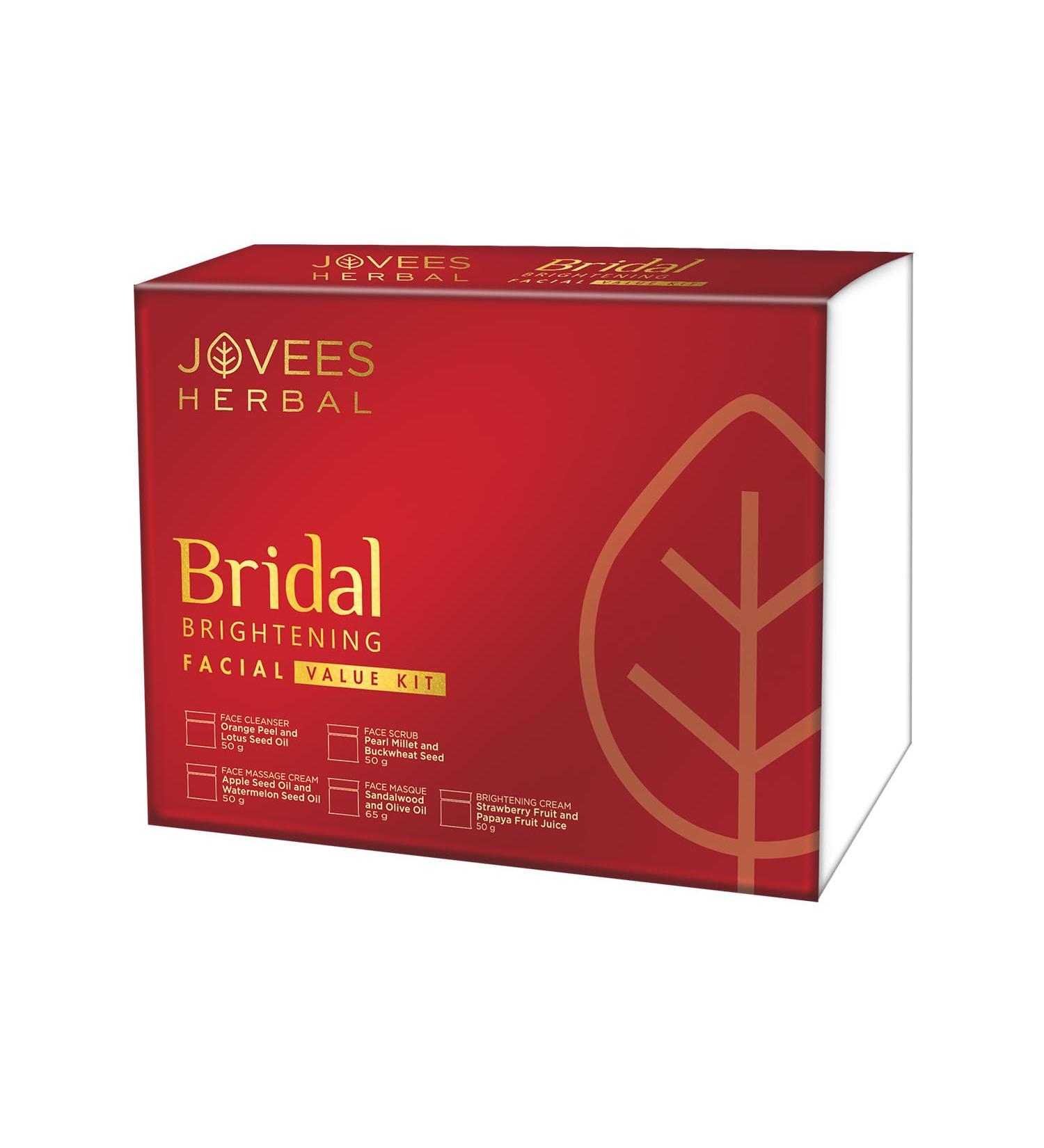 Jovees Herbals Bridal Brightening Facial Value Kit - Enhance Your Glow | International Shipping Available - Buy Online on GoSupps.com