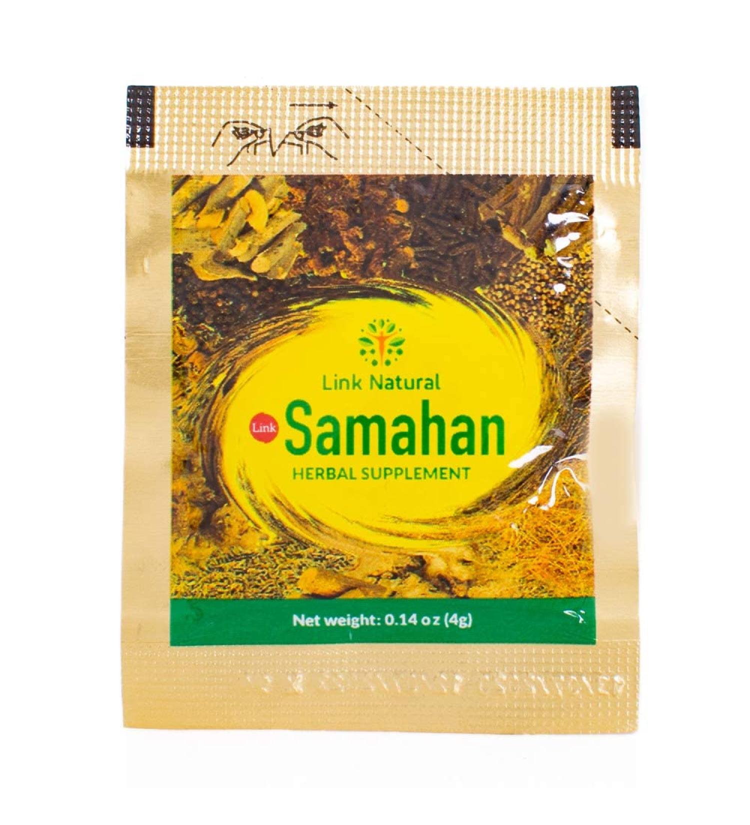 10 Pcs Link SAMAHAN Natural Herbal Ayurvedic Drink Herbal Tea - Herbal Ceylon Tea - Direct from Sri Lanka - Does not expire up to two years from manufacture 10PCS - Buy Online on GoSupps.com