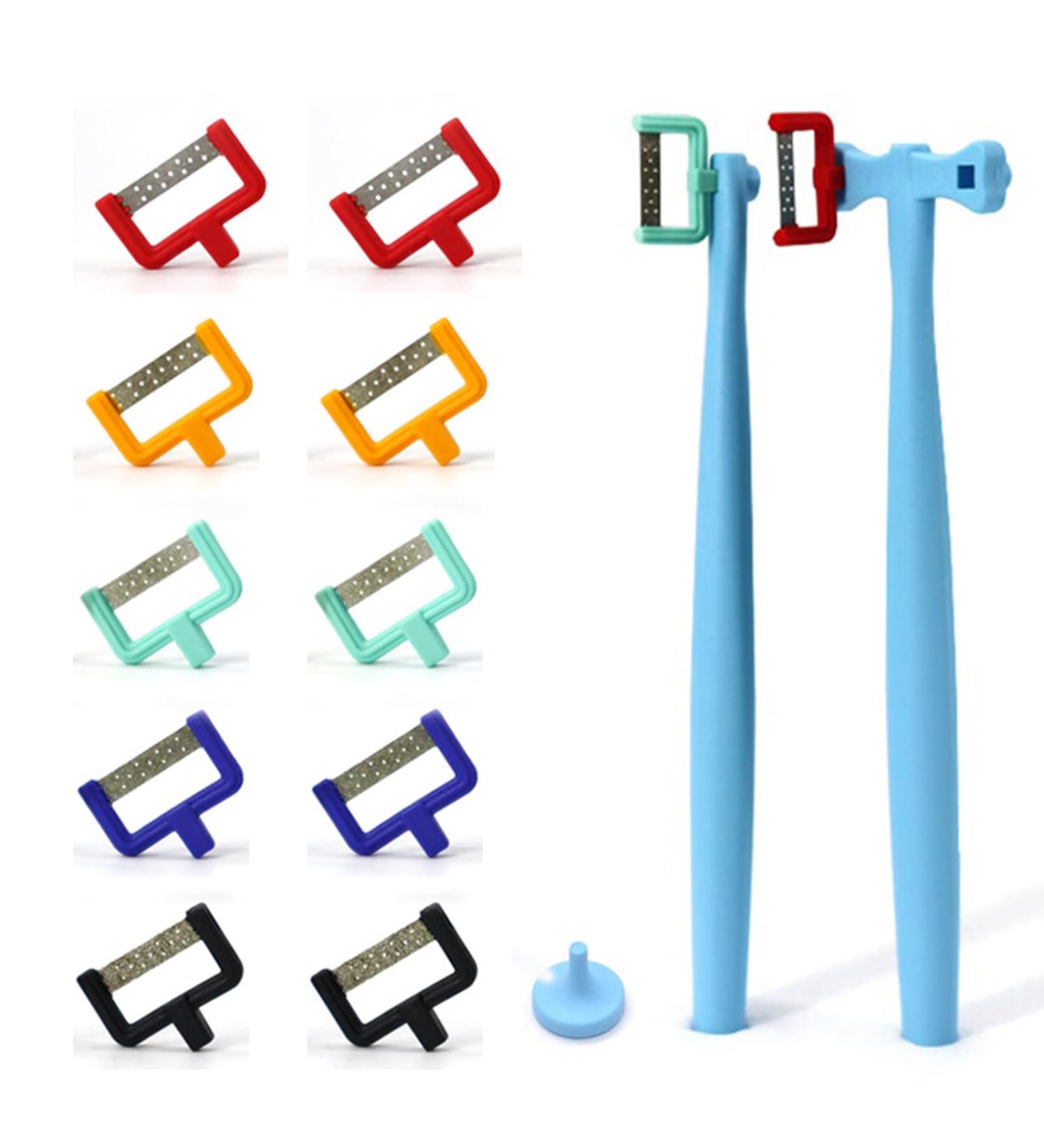 Complete IPR Kit for Orthodontic Treatment | Interproximal Enamel Reduction Set with Handpiece & Polishing Strips - Dental Tool for Tooth Gapping & Space Creation - Buy Online on GoSupps.com