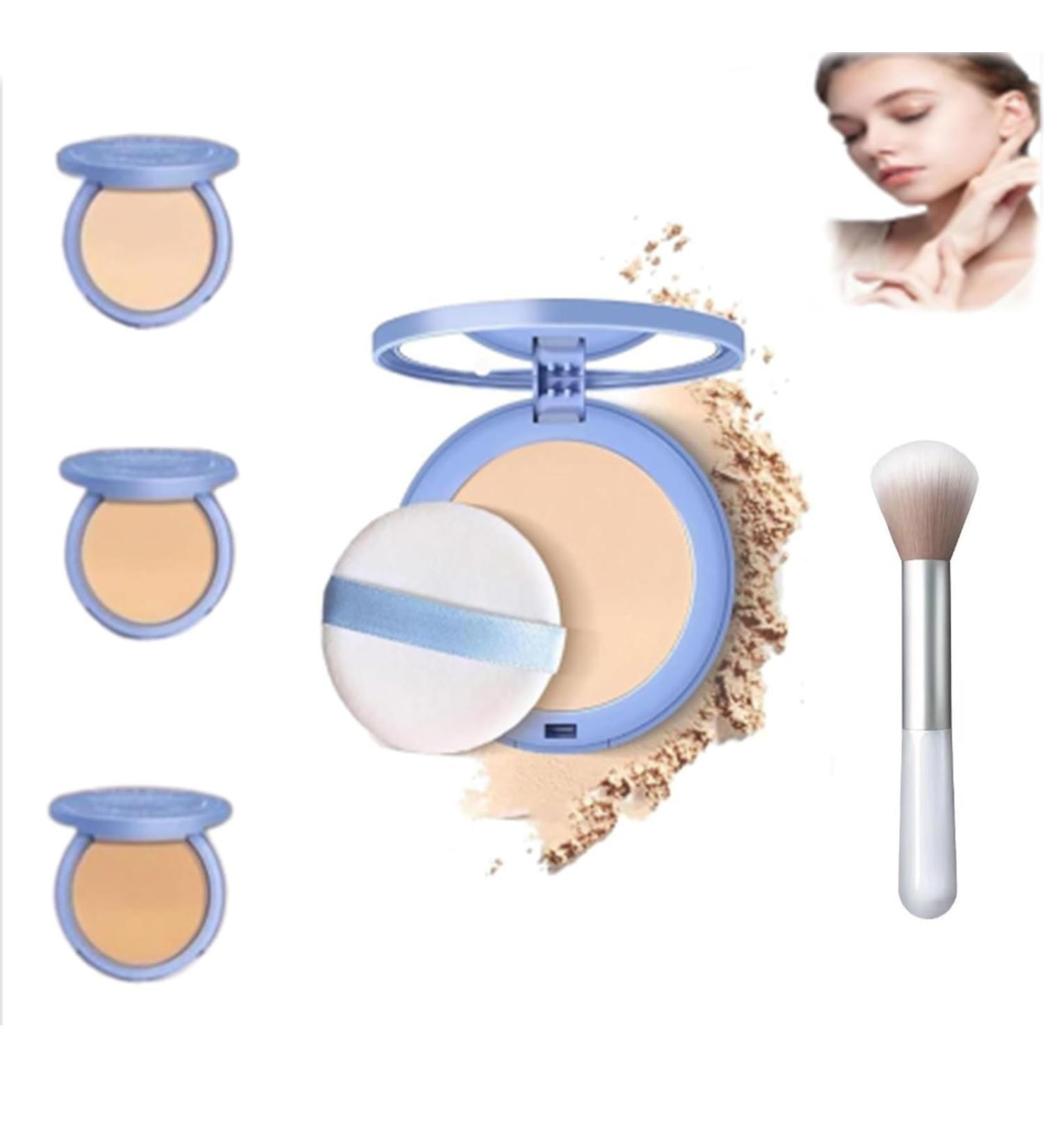 Currentlye Polvo Compacto Gagk Matte Perfection Pressed Powder Polvo Compacto Perfection Mate Gagk Gagk Face Powder Waterproof Pressed Matte Wet and Dry Powder(01*-Classic Ivory) - Buy Online on GoSupps.com