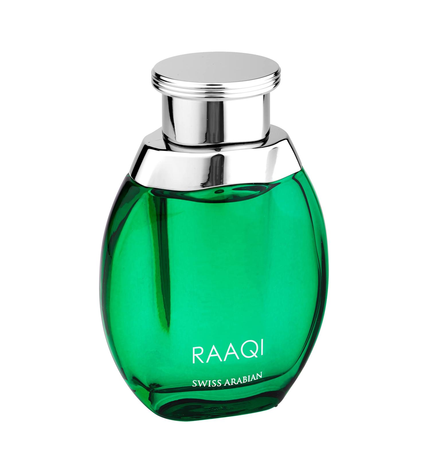 Swiss Arabian Raaqi - Luxury Products From Dubai - Long Lasting Addictive Personal EDP Spray Fragrance - Seductive Signature Aroma - 3.4 Oz - Buy Online on GoSupps.com