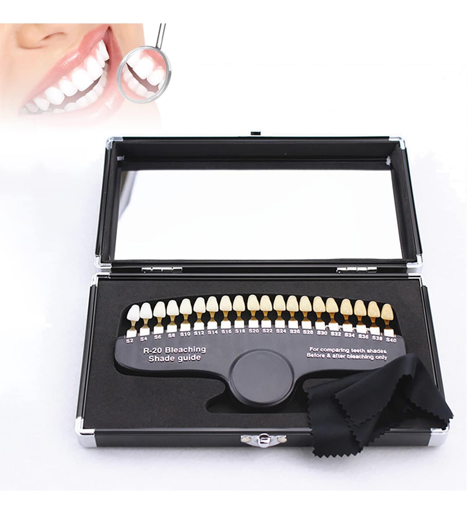IKSV Mais Tooth Whitening Set | Professional Dental Shade Guide & Teeth Care Solution | Effective Teeth Bleaching & Whitening - Buy Online on GoSupps.com