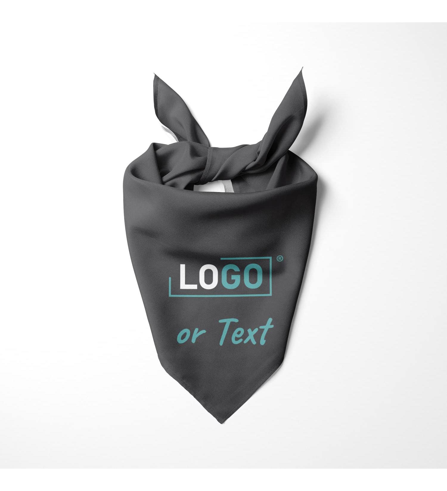 Customizable Personalized Dog Bandana with Your Logo | Unique Dog Scarf for Pets - Buy Online on GoSupps.com