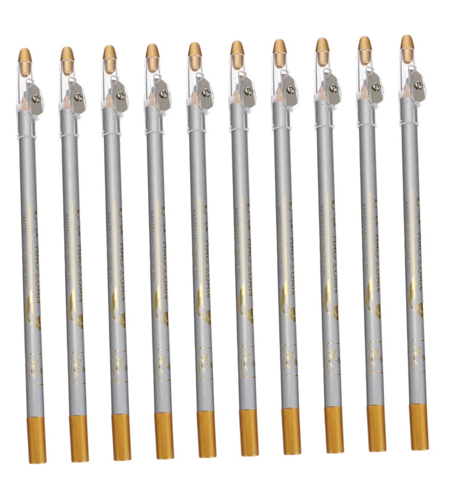 WOONEKY 10pcs Pencil Sharpener Eyebrow Pencil Eyeshadow Pencil Gadgets Eye Shadow Pencils Makeup Sharpener - Buy Online on GoSupps.com