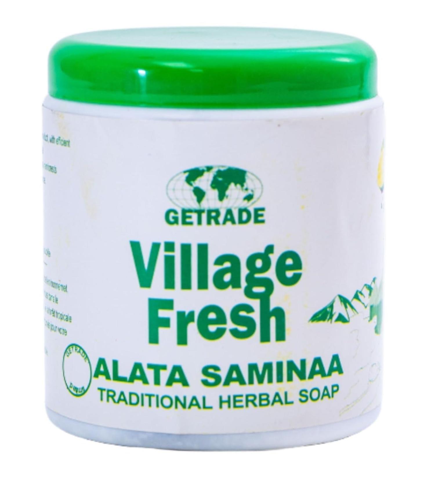 Village Fresh Herbal Black Soap - Natural Skin Care for Every Skin Type | Buy Internationally - Buy Online on GoSupps.com