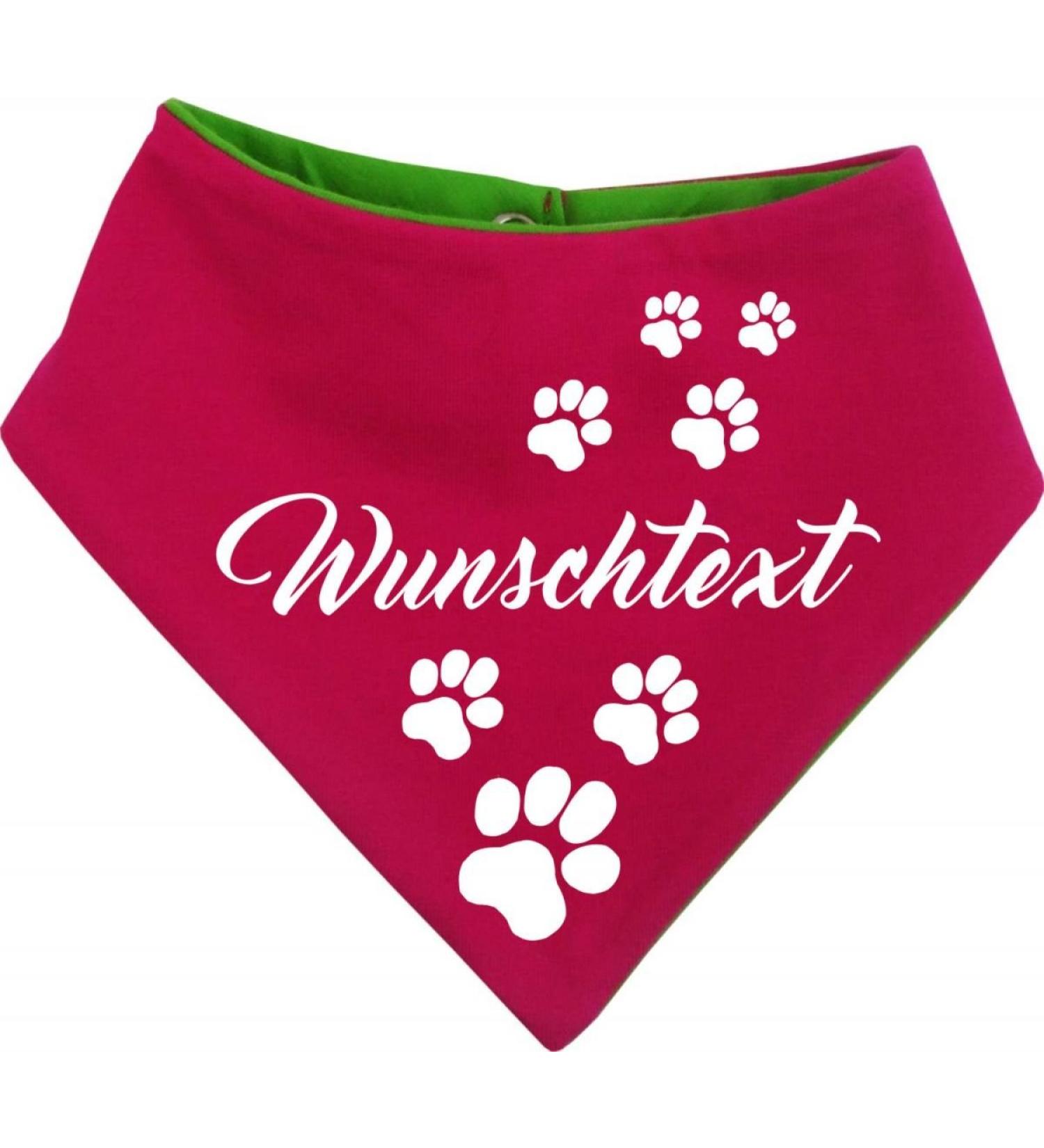 Small Multicolor Dogs Turning Cloth - Adjustable Neck 36-44 cm (Pink Lime) for International Shipping - Buy Online on GoSupps.com