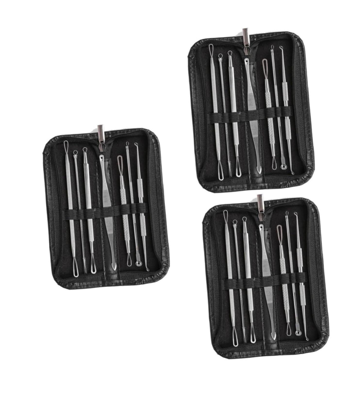 FOMIYES 21 Pcs Pimple Tools Extractor Tools Blackhead Removal Blackhead Extractor 1 count (Pack of 1) - Buy Online on GoSupps.com