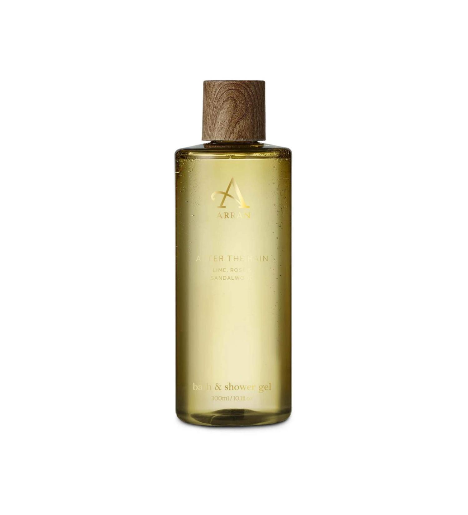 Lime Rose & Sandalwood Bath & Shower Gel 300ml by Arran - After The Rain - Buy Online on GoSupps.com