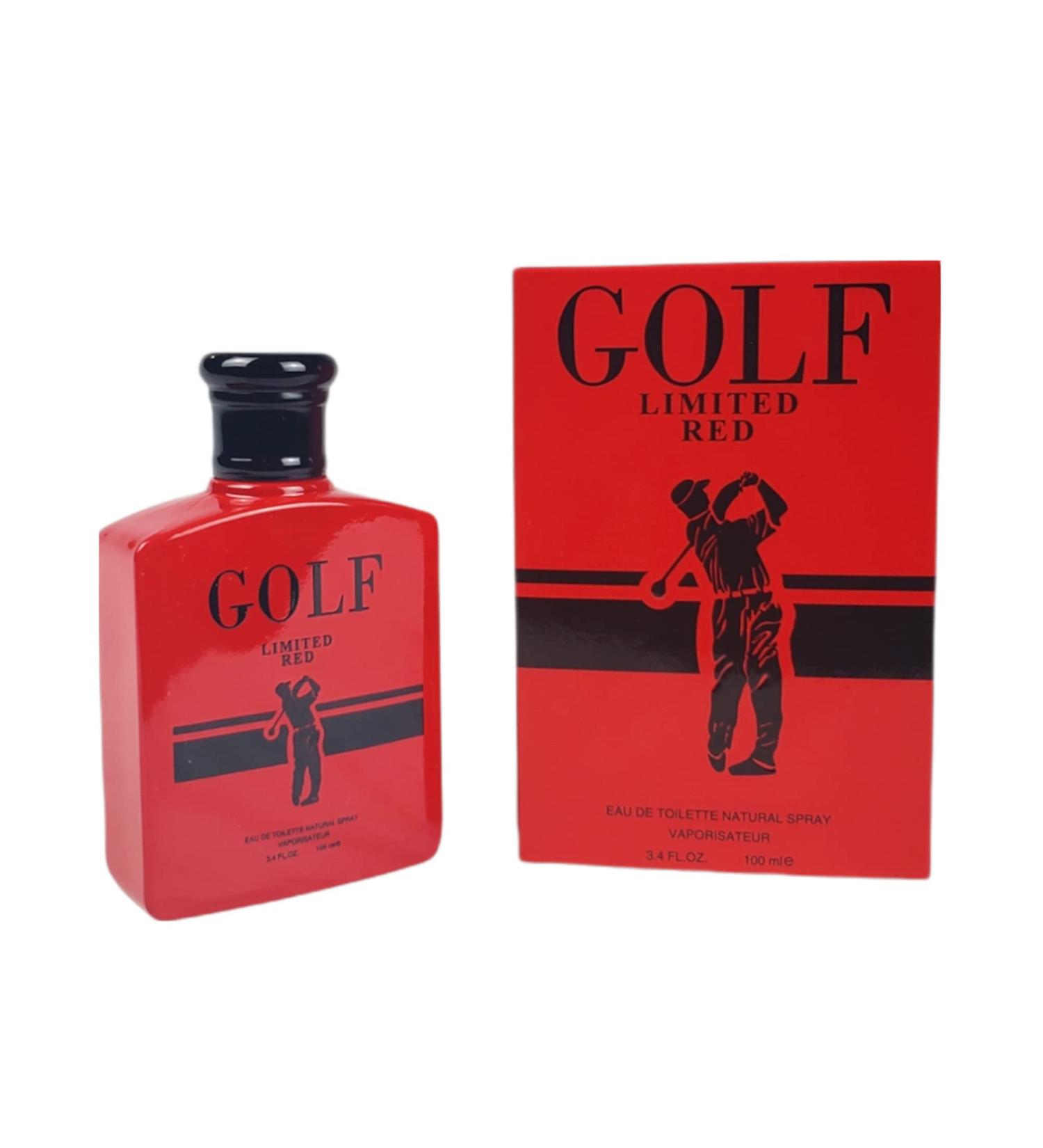 Golf Series Cologne - Red Fragrance for Men by Secret Plus 100 ml / Eau De Parfum Natural Spary Vaporizateur Fresh Tangy Tart 3.4 Fl Oz (Pack of 1) - Buy Online on GoSupps.com