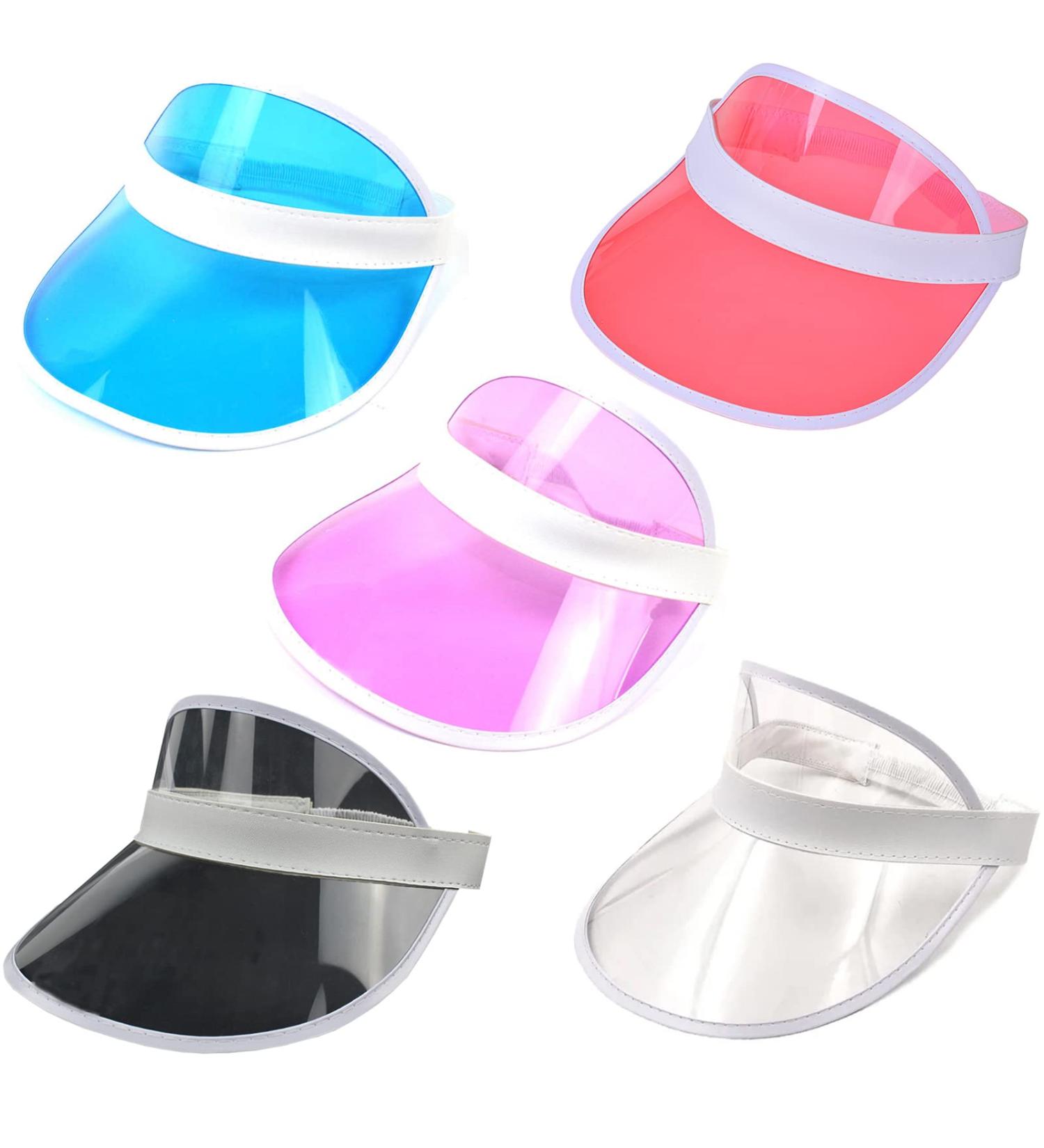 Fayemint 5-Piece Unisex Breathable Sun Visors & Hats - Perfect for Golf Baseball Tennis - Summer Sun Protection for Men & Women - Buy Online on GoSupps.com