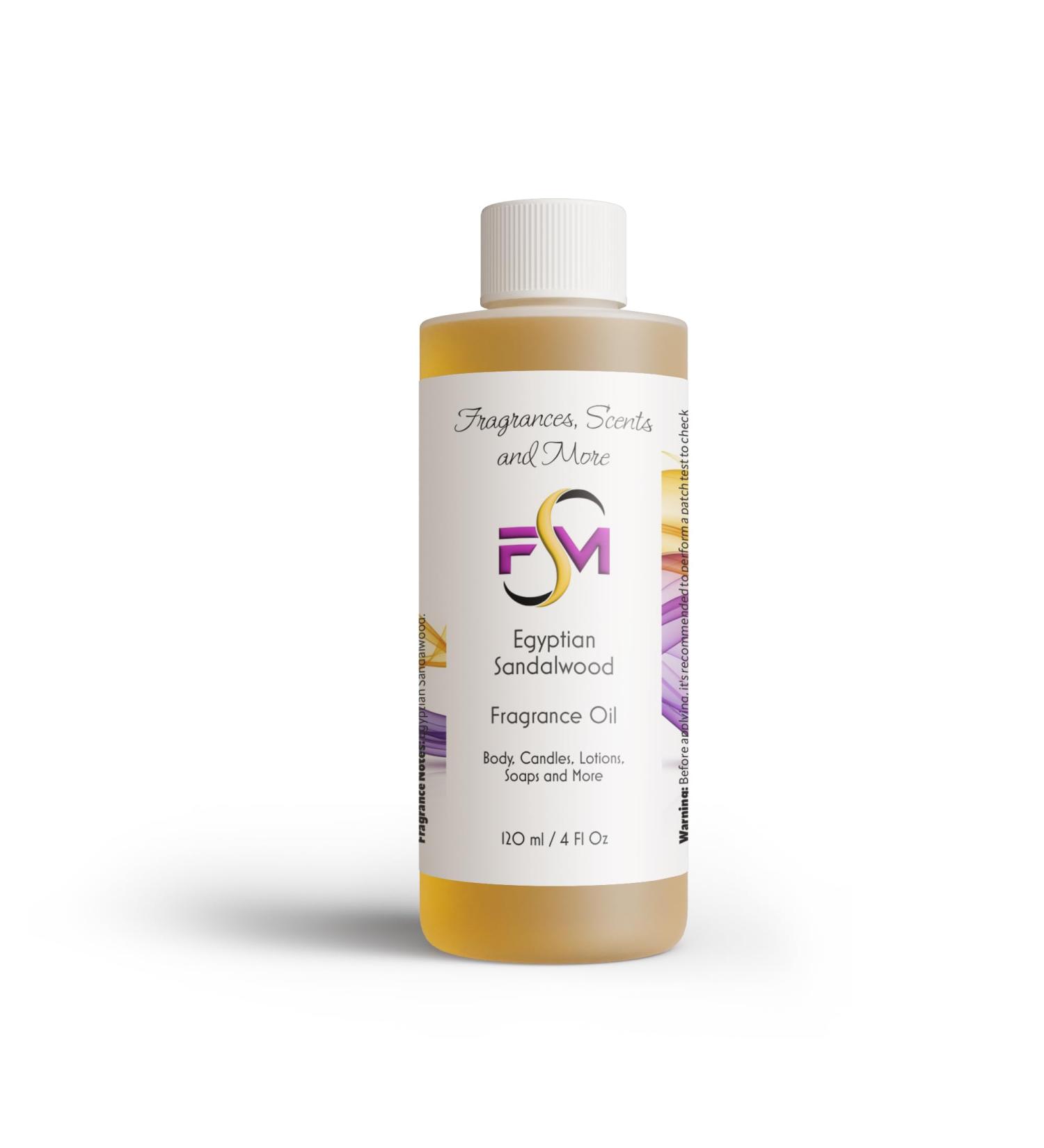 Egyptian Sandalwood Perfume/Body Oil - 4 Fl Oz Plastic Bottle (120ml) 4 Fl Oz (Pack of 1) - Buy Online on GoSupps.com