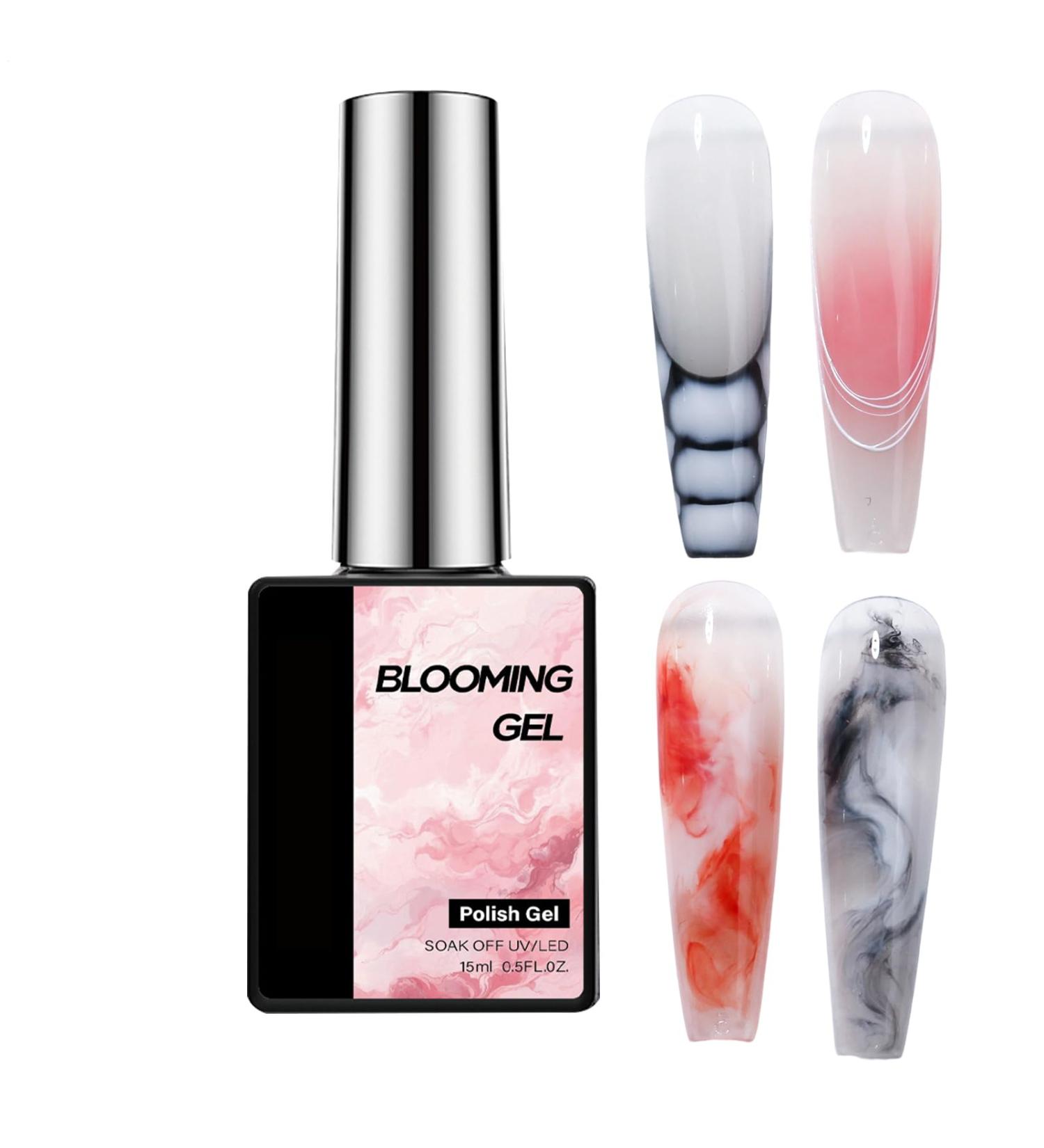 Nail Glue Gel - 15ml Gradient Color Precision Mix Salon Quality Gel Polish For Beginners and Enthusiasts Girls Family and Friends at Home Indoors - Buy Online on GoSupps.com