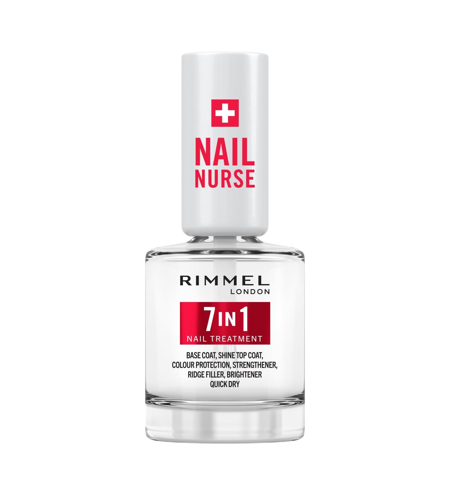 Rimmel London 7-in-1 Nail Care Base & Top Coat for Multi Benefits - Buy Online on GoSupps.com