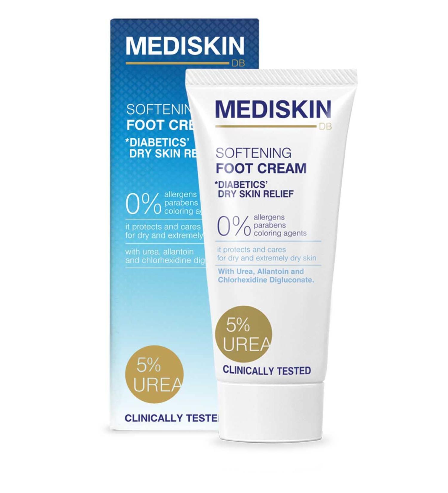  Mediskin Soothing foot cream with 5% urea - Buy Online on GoSupps.com