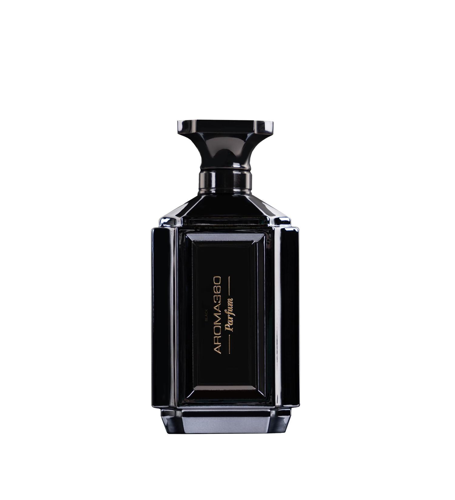 Aroma360 Parfum - Men's Cologne & Women's Perfume - Unisex Eau de Parfum - Luxurious Fragrance Oil - Scents Include Sage Tiar Flower Saffron & Moss - Black 100mL/3.38 fl oz Black 3.4 Fl Oz (Pack of 1)