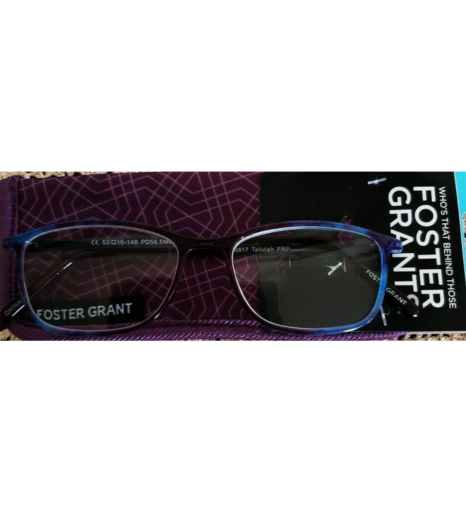 Foster Grant Tallulah Reading Glasses Purple 1.25