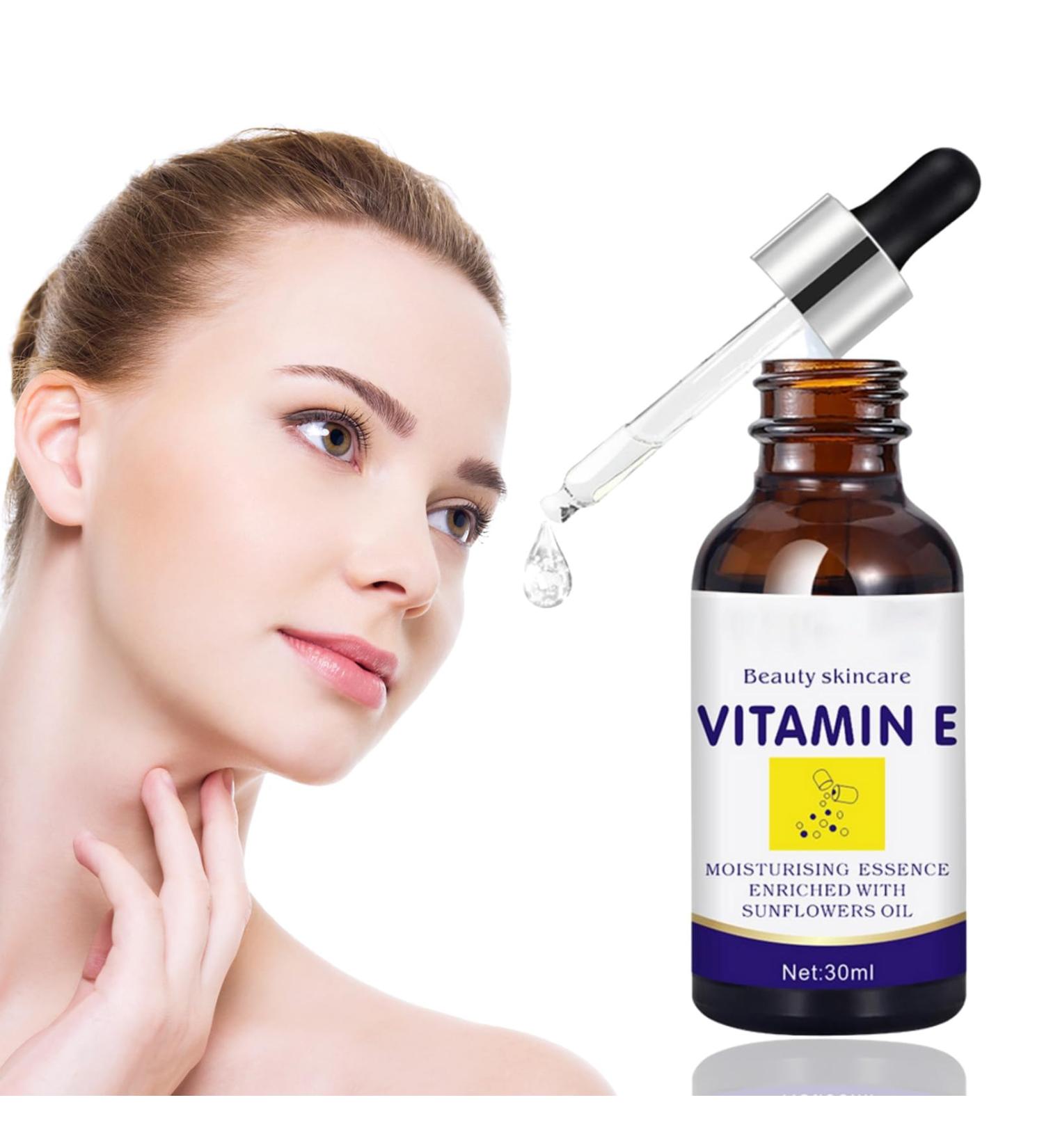 Face Serum - Moisturiser Face Women - Hydrating Serum with Vitamin E - Replenishing Essence Repair Damaged Skin - Improving Reduce Fade Spot Remove Dark Circle - Skincare Rejuvenate Anti-wrinkle Oil - Buy Online on GoSupps.com