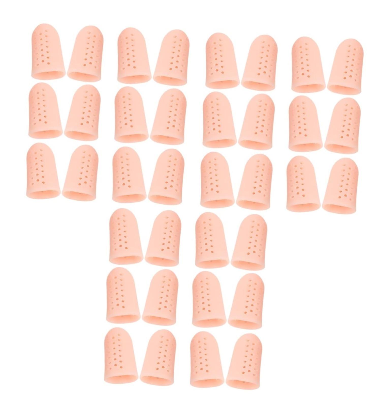CLISPEED High Heel Protectors 18 Pairs/12pcs Silicone Gel Toe Sleeve Anti-Friction Cover Skin Color - Protection Supplies - Buy Online on GoSupps.com