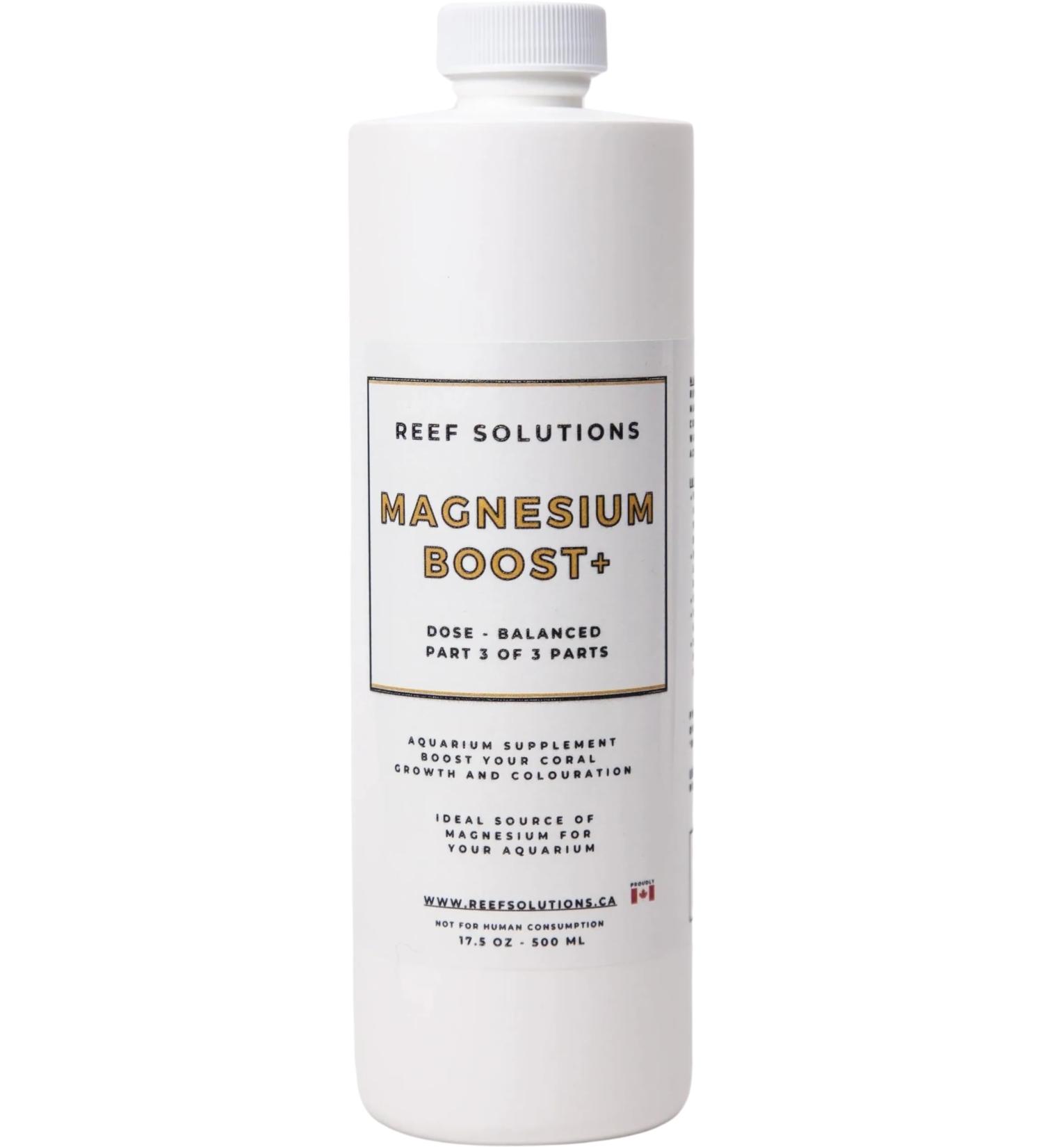 Reef Solutions Magnesium Boost+ 500ml - Buy Online on GoSupps.com