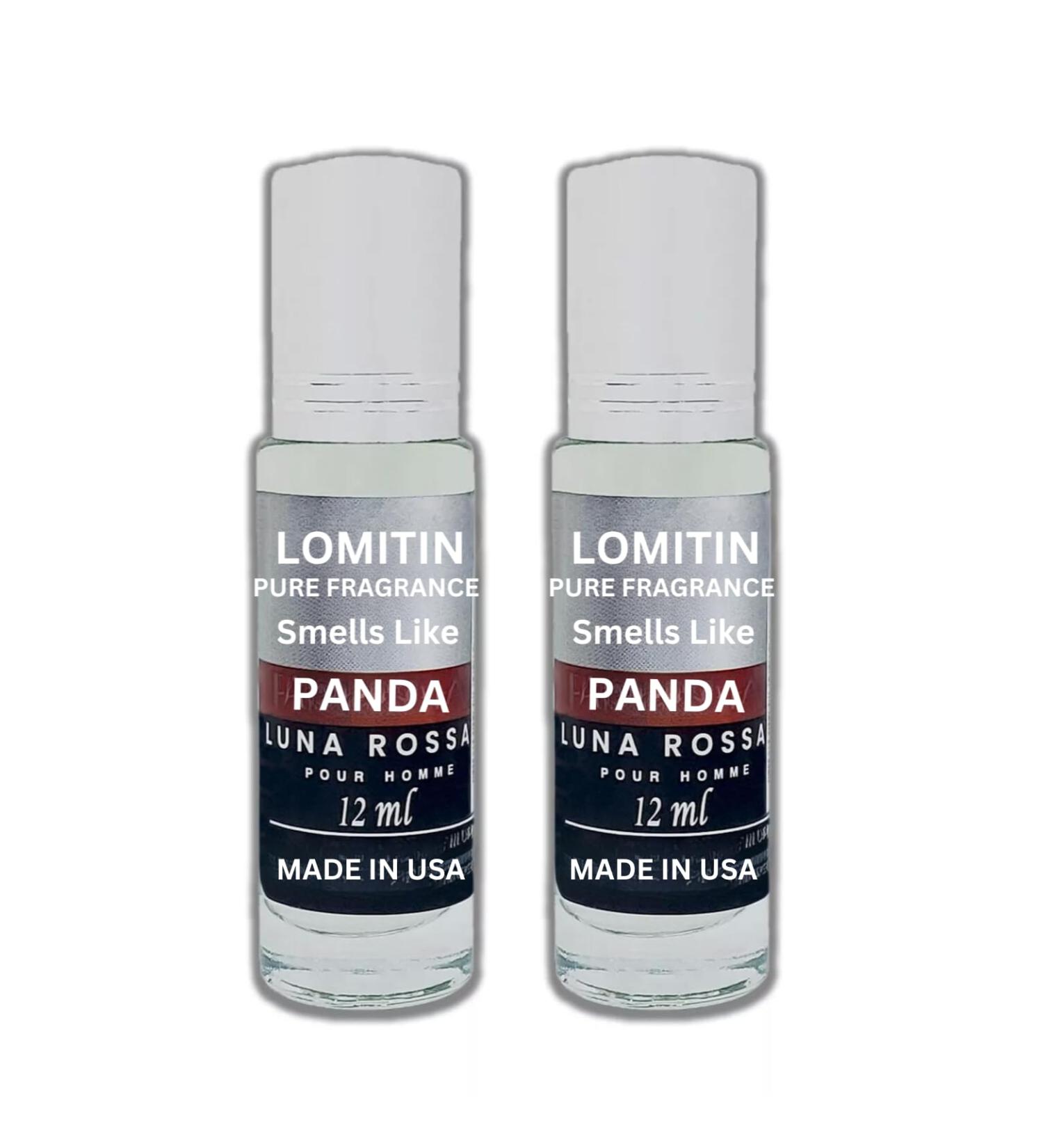 Fragrance Perfume Oils Panda Luna Rosa Cologne Roll On Body Oil for Men (12ml) (Pack of 2) - Buy Online on GoSupps.com