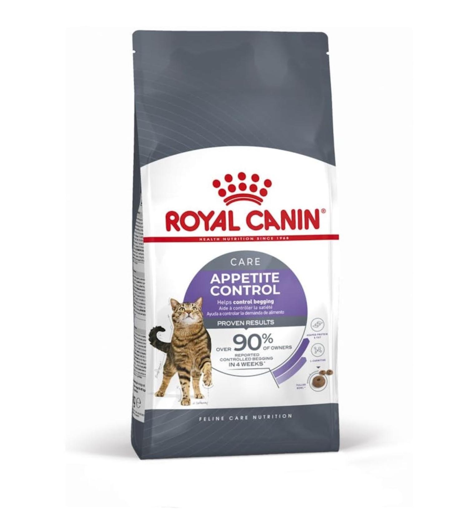 Royal Canin Appetite Control Care Adult Dry Cat Food 2kg (Suitable for Sterilised Cats) 2 kg (Pack of 1) - Buy Online on GoSupps.com