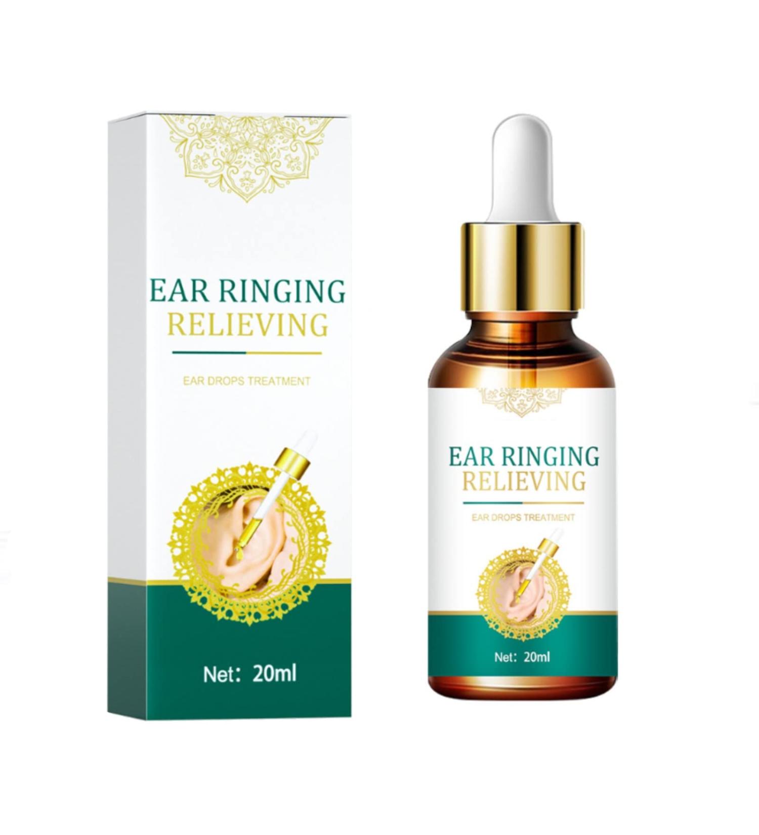 Ear Drops for Tinnitus and Earache Relief | Hearing Health Care - 20ml - Buy Online on GoSupps.com
