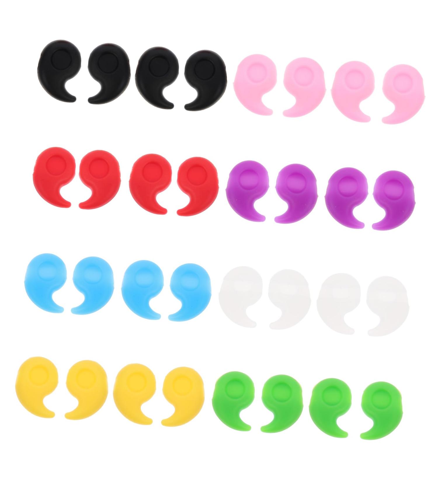 Osaladi Sport Sonnen Glasses - 16 Pairs of Anti-Slip Round Sunglasses with Silicone Holders & Nasal Stoppers | International Shipping Available - Buy Online on GoSupps.com