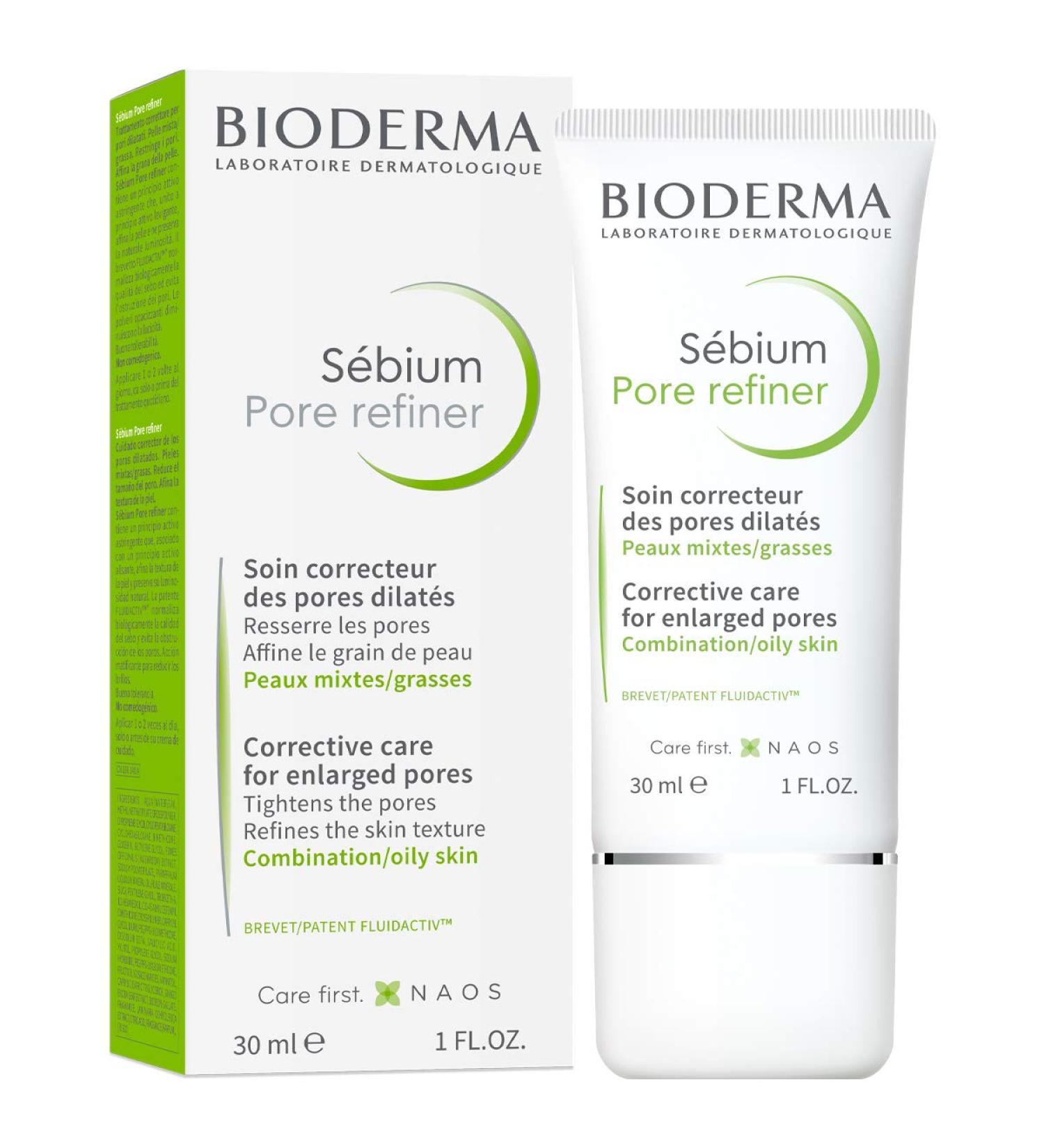 Bioderma Sebium Pore Refiner (For Combination / Oily Skin) 30Ml 30 Ml (Pack of 1) - Buy Online on GoSupps.com