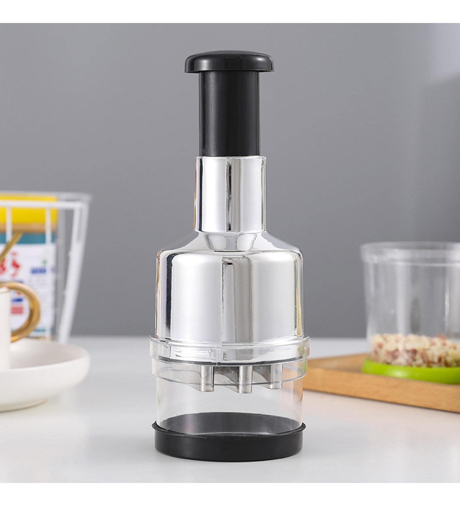 Multifunctional Hand Pressing Onion Chopper Household Peeling and Electroplating Garlic Chopper Kitchen Garlic Masher - Buy Online on GoSupps.com