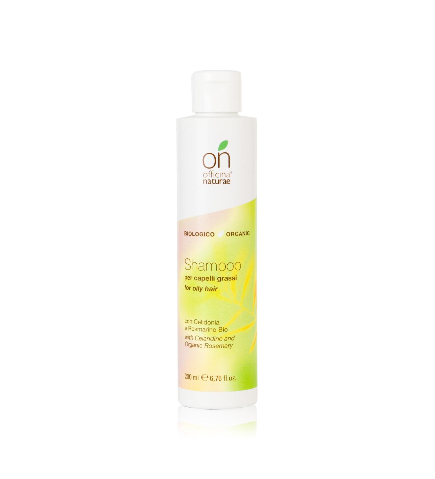 Nature's Workshop Officina Naturae Vegano Shampoo for oily hair longlasting 200 ml