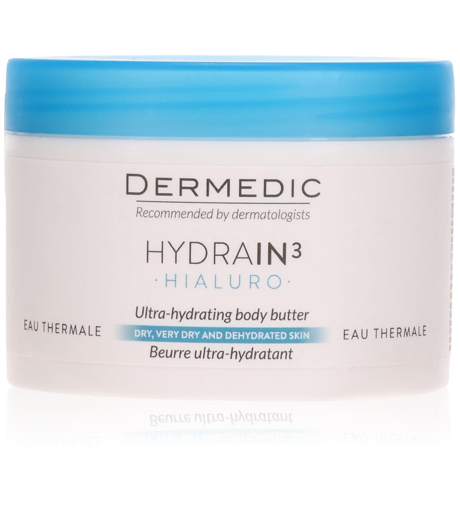 DERMEDIC Hydrain3 Beurre ultranhydratant 225 ml - Buy Online on GoSupps.com
