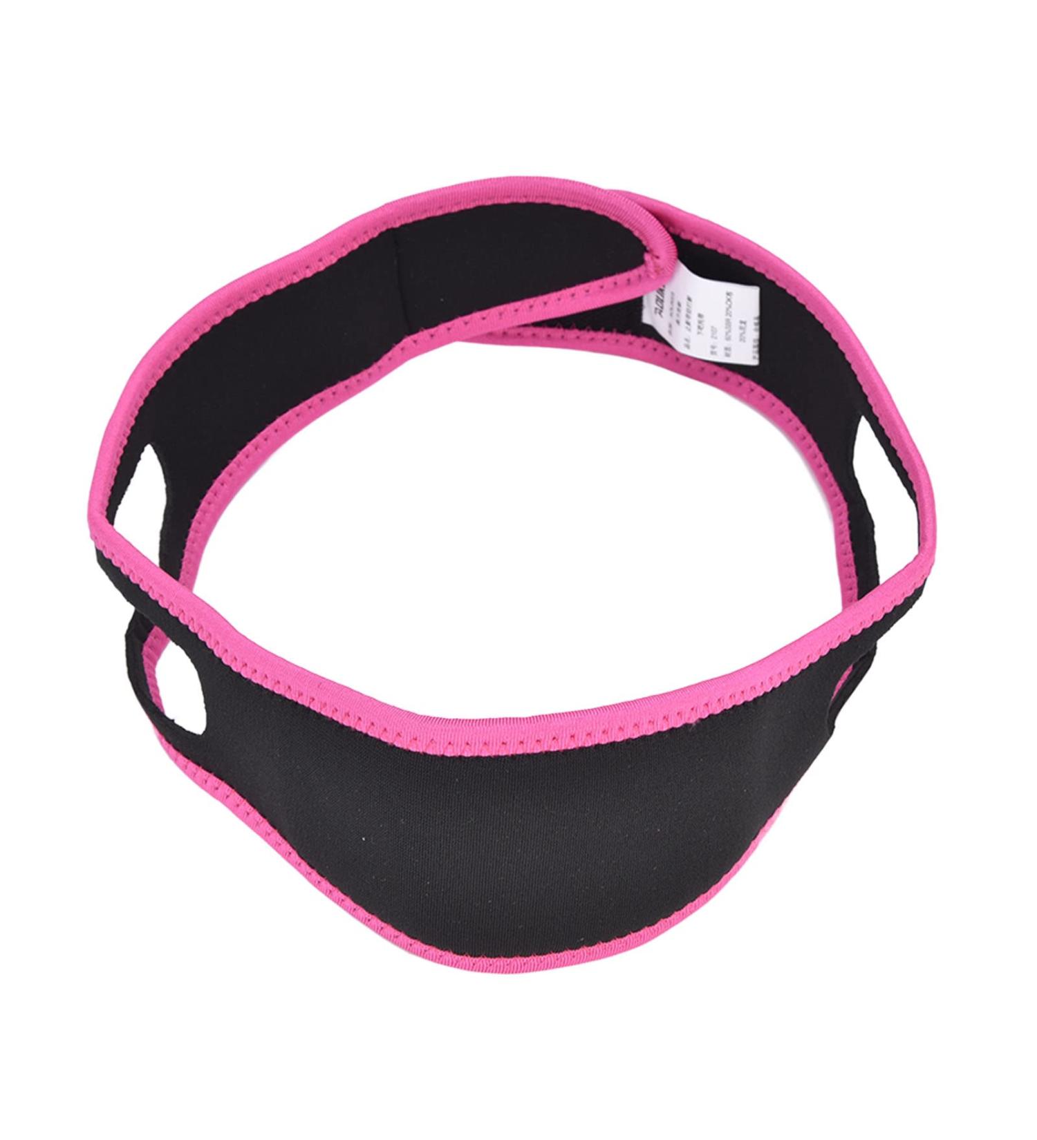 Adjustable Chin Strap for Teeth Grinding and Snoring Prevention - Red Black - Buy Online on GoSupps.com