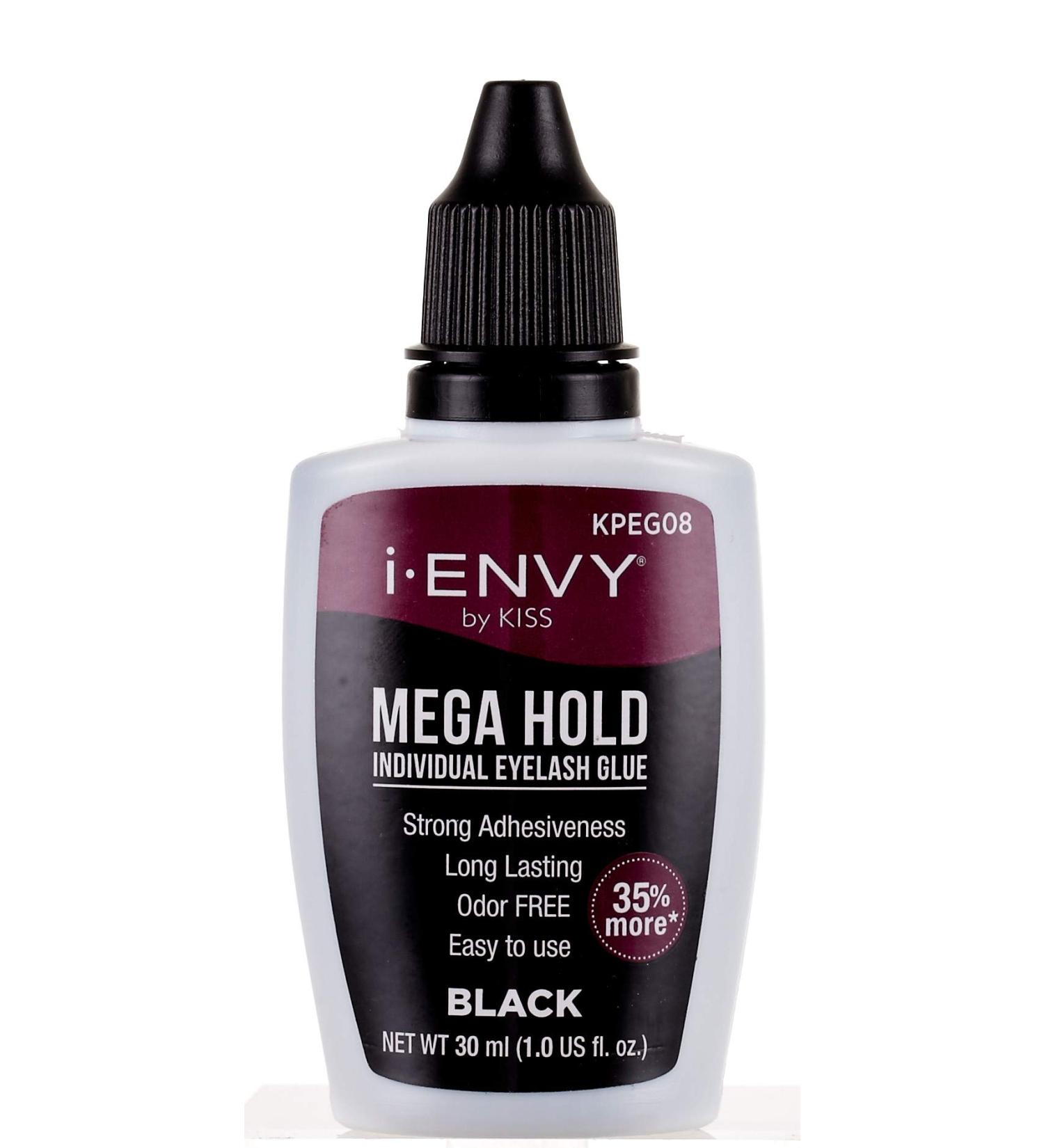 i Envy by KISS Mega Hold Individual Eyelash Adhesive Glue Black - KPEG08 - Buy Online on GoSupps.com
