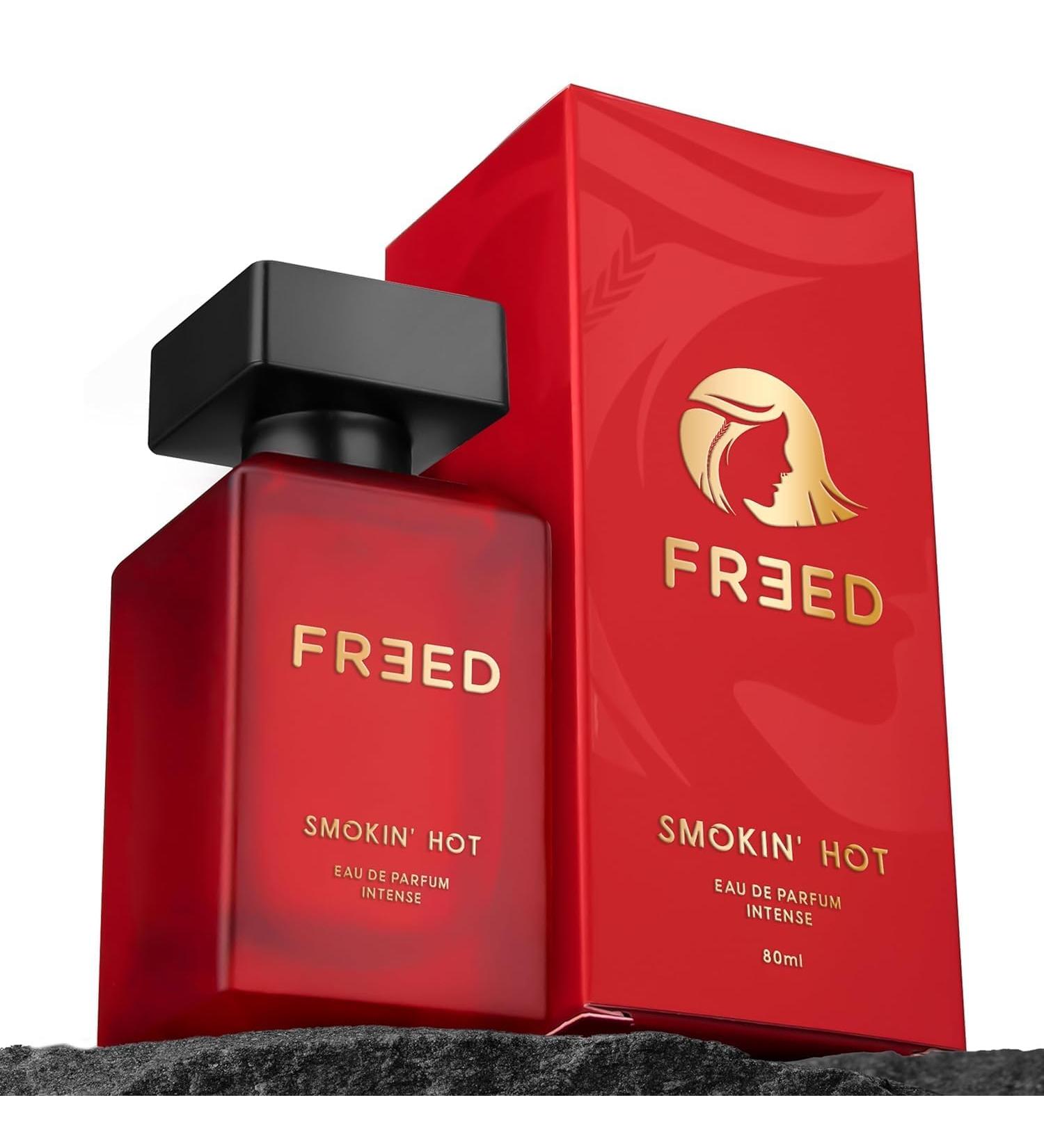Bloom Beauty Freed Smokin' Hot EDP Perfume for Women 80ml | Patchouli Wild Citrus Spicy Pink | Intense & Long Lasting Spicy Oriental Eau De Parfum | Best Gift for Women - Buy Online on GoSupps.com