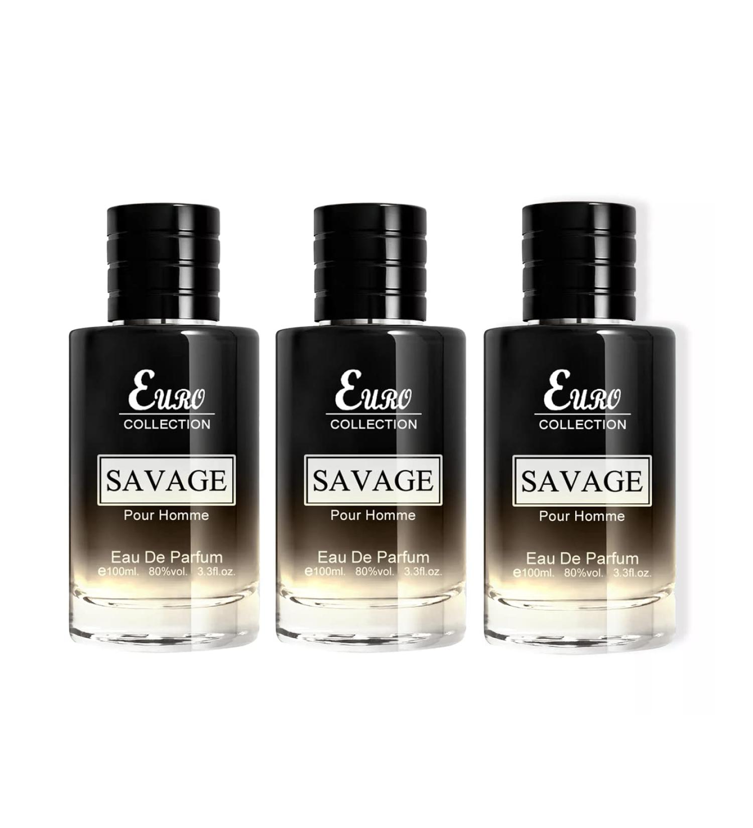3PCS Savage Black Men Perfume Cologne for Men Natural Spray Masculine Scent Wonderful Fragrance Gift Eau De Parfum for Daily Use 3.3 Fluid Ounce 100.0 milliliters Savage Black 3 Packs 3.4 Fl Oz (Pack of 3) - Buy Online on GoSupps.com