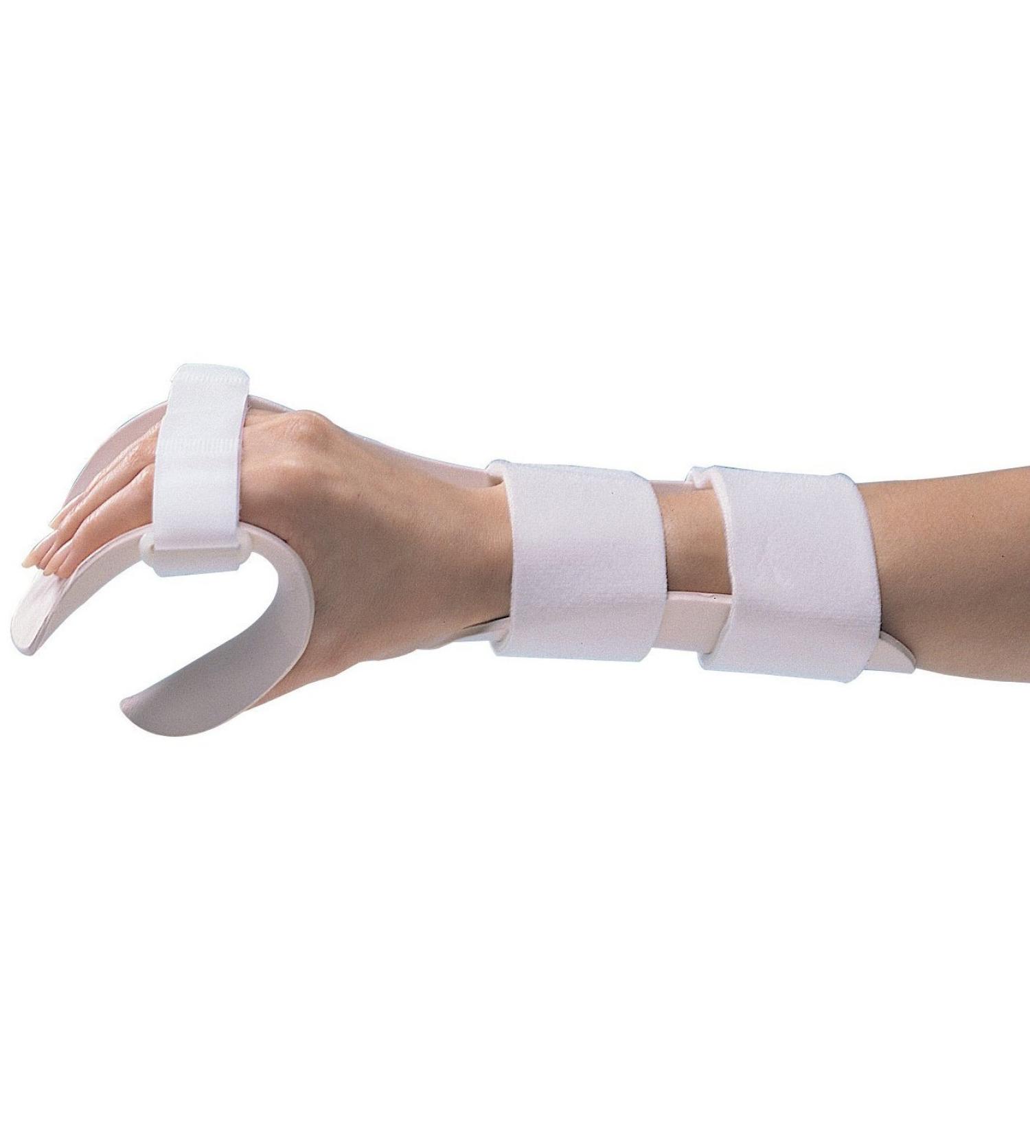 Rolyan Splinting Material Sheet Functional-Position Hand Splint Right Small Deluxe Model Includes Self-Adhesives Strap Kit Single Sheet