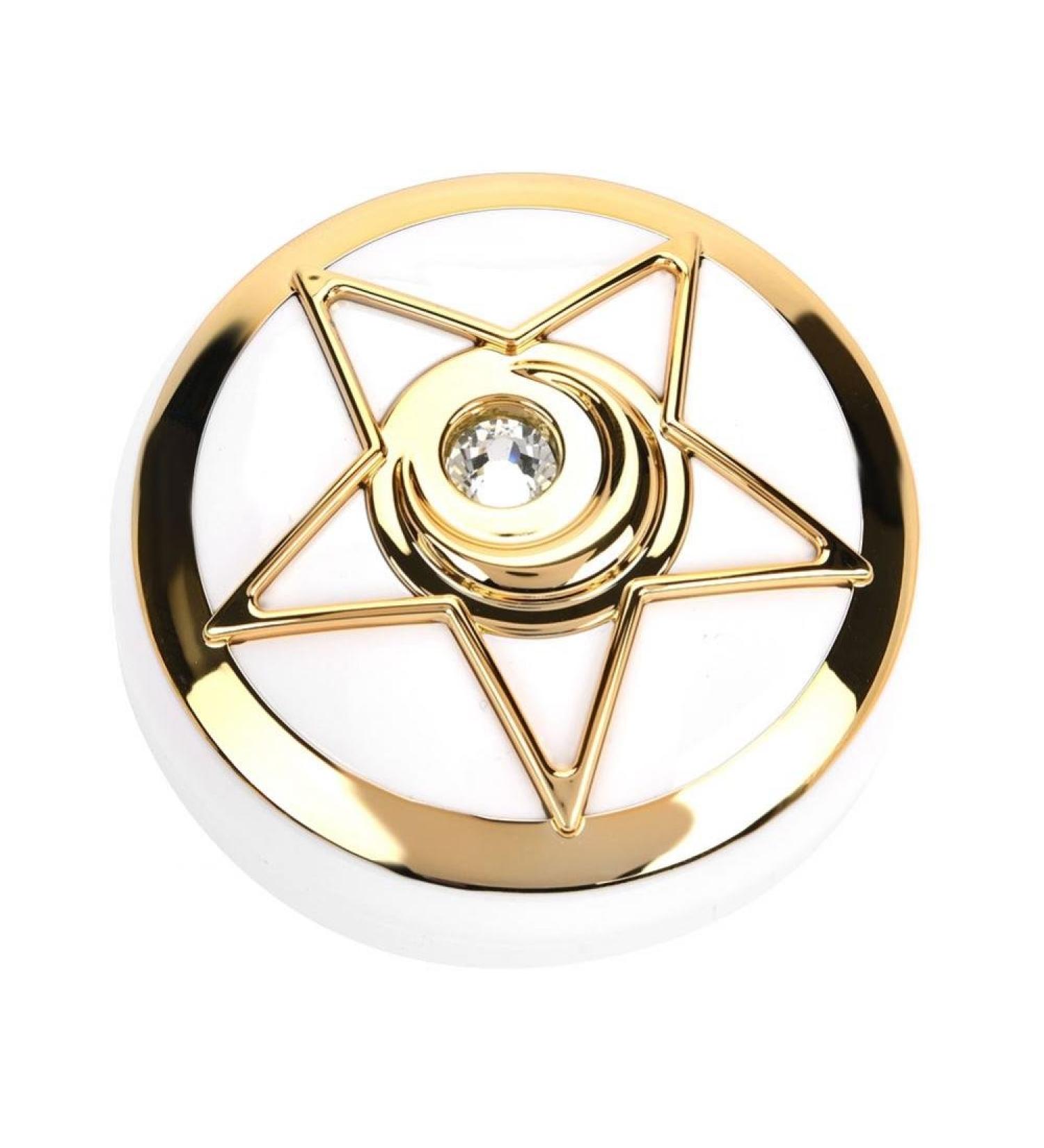 Mavis Laven Gold Contact Lens Case - Portable Pentagram Shape Box with Mirror 3 Colors Available - Perfect for Travel and Daily Use - Buy Online on GoSupps.com