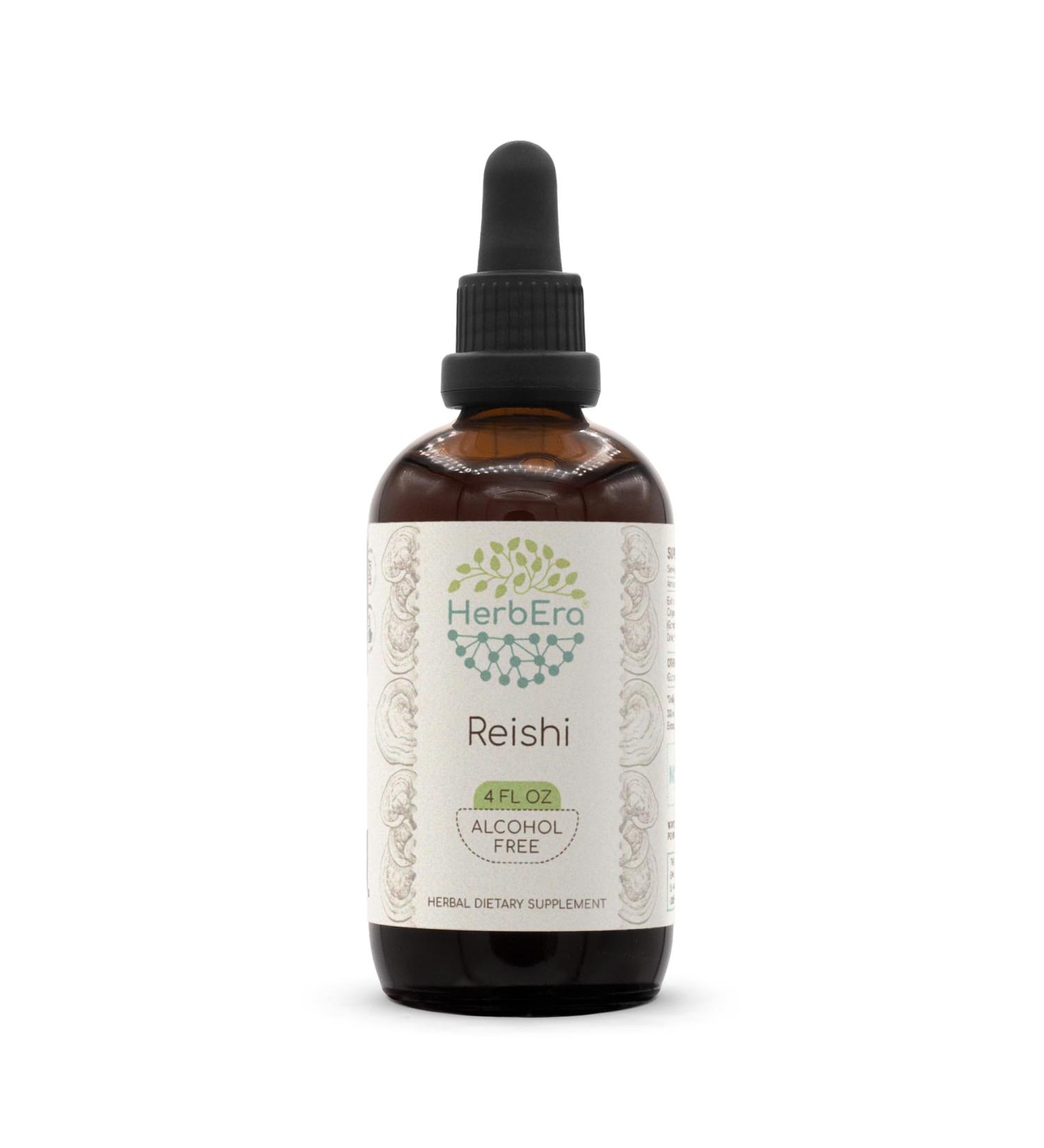 Reishi B120 Alcohol-Free Herbal Extract Tincture Concentrated Liquid Drops Natural Reishi Mushroom (Ganoderma Lucidum) (4 fl oz) 4 Fl Oz (Pack of 1) - Buy Online on GoSupps.com