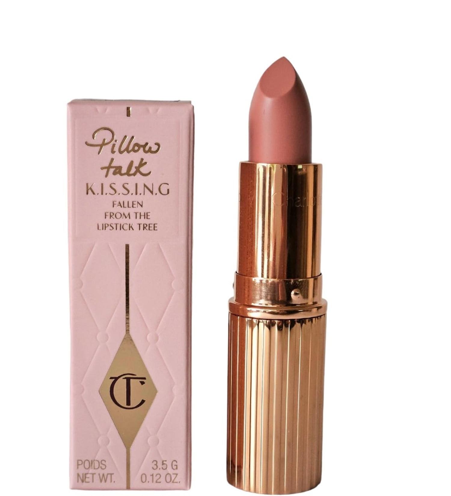 Charlotte Tilbury K.I.S.S.I.N.G Lipstick | 3.5g | Pillow Talk Fair