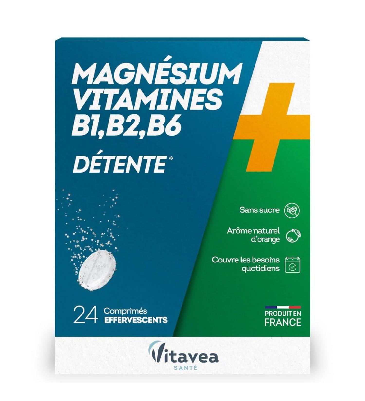 Vitavea B1 B2 B6 B9 B12- Made in France - 24 chewable tablets