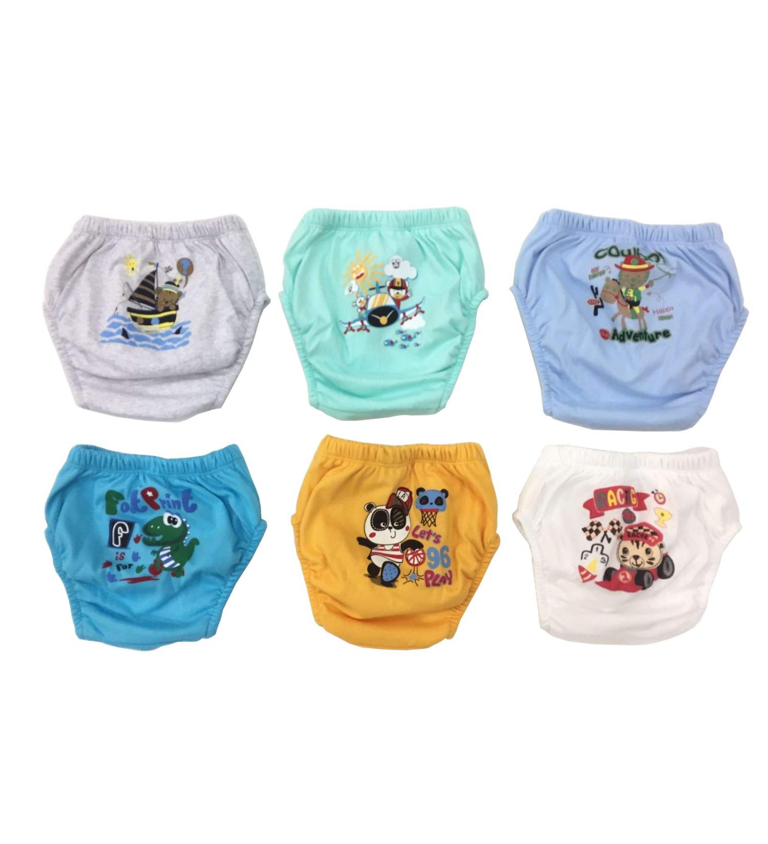 Ozyol Trainer Pants for Droplet Training - 6-Pack Reusable Learning Diapers for Boys | Effective Toilet Training Underwear - Buy Online on GoSupps.com