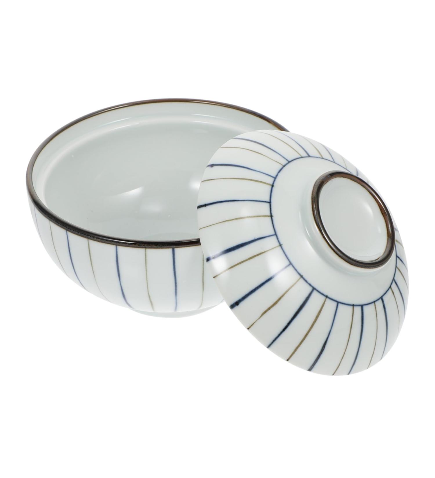 Zerodeko 1pc Bowl Simple Kitchen Random Resistance Creative Holder Rice Salad Noddle Dessert Ceramic - Buy Online on GoSupps.com