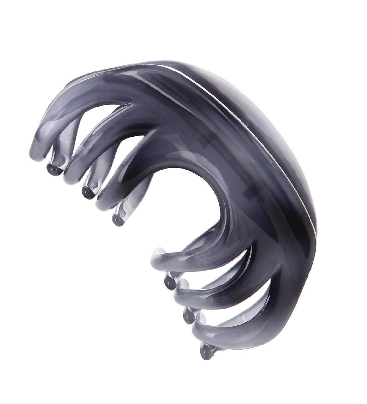 LONEEDY No-Slip Grip Large Crystal Octopus Hair Claw Clips - Stylish Banana Clips for Women - Gray - International Shipping Available - Buy Online on GoSupps.com
