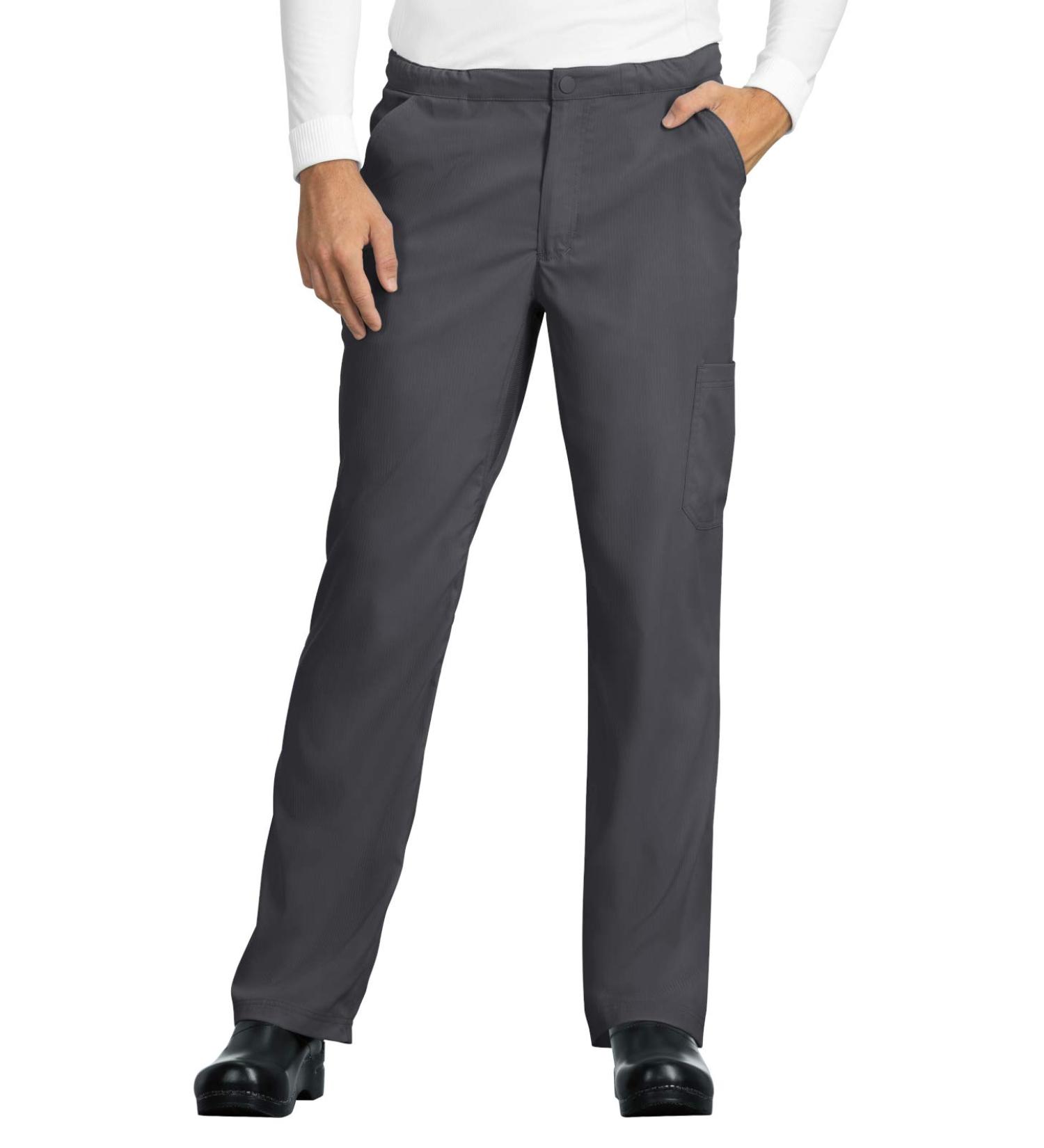 KOI Lite 606 Men's Discovery Scrub Pant - Charcoal, Medium Short - Comfort and Style - Buy Online on GoSupps.com