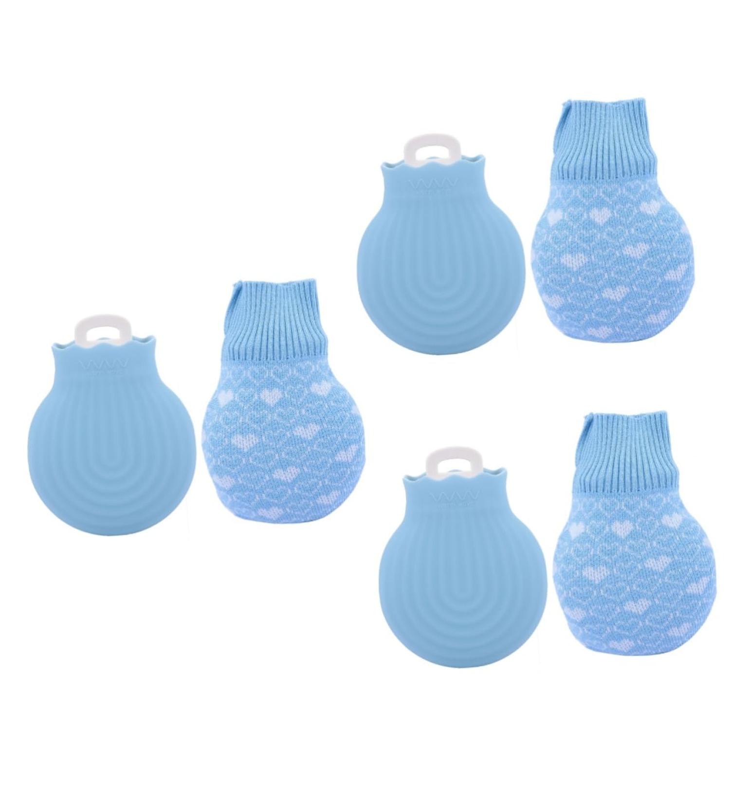 Lurrose 3-St Silicone Headlebob - Winter Foot Warmer & Hand Warmer with Knitted Sleeves | Thermal Roller & Heat Dispenser Gift - Buy Online on GoSupps.com