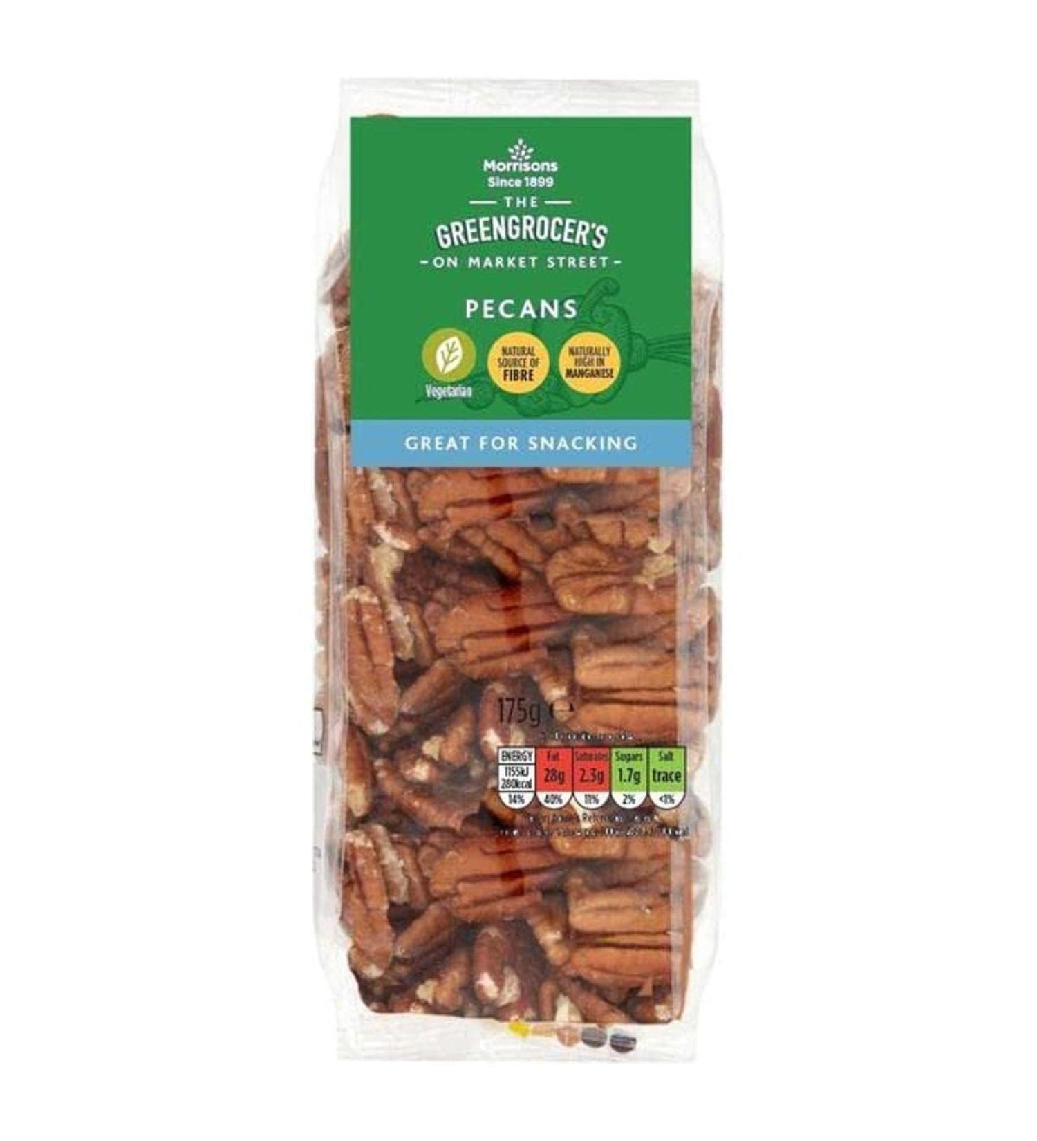 Morrisons Pecans 175g - Buy Online on GoSupps.com
