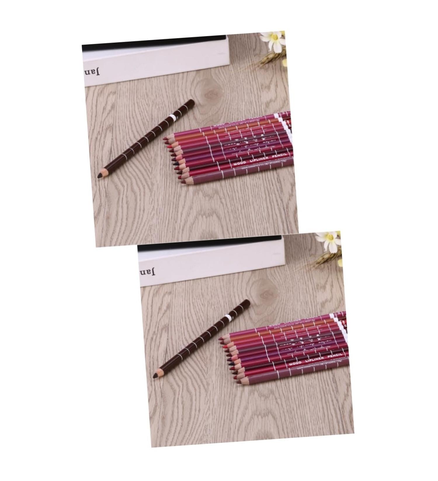 PRETYZOOM Lipliner Pencils Pieces Waterproof Lipliner Pencil Water Resistant Waterproof Eyebrow Pen - Buy Online on GoSupps.com