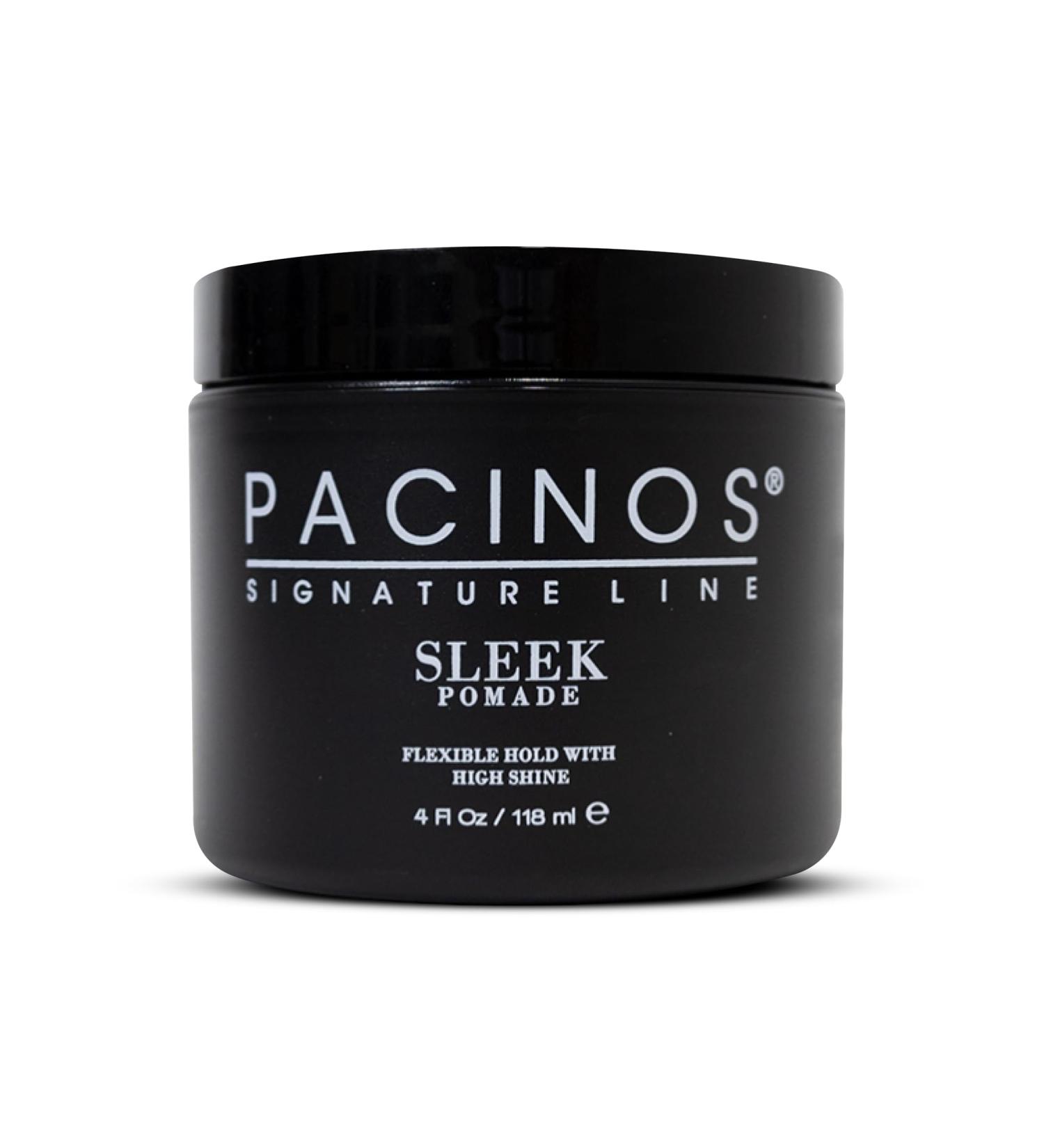 Pacinos Sleek Pomade 118ml - Water-Soluble Extra Stop & Shine Long-Lasting Definition for All Hair Types - Fruity Fragrance - Buy Online on GoSupps.com