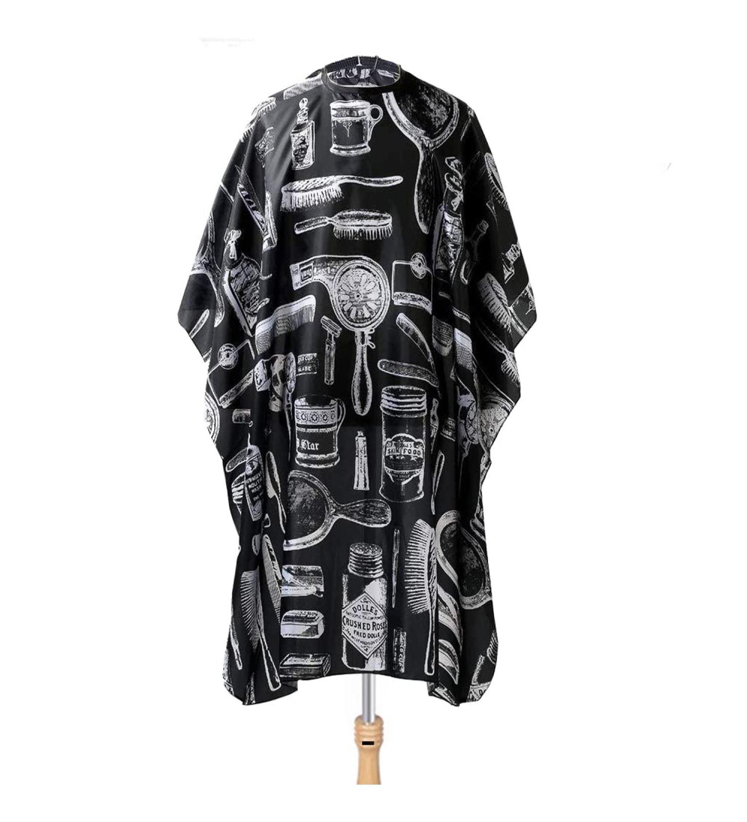 Professional Salon Barber Cape with Adjustable Snap Beard Apron - Haircutting and Styling Accessories - Buy Online on GoSupps.com